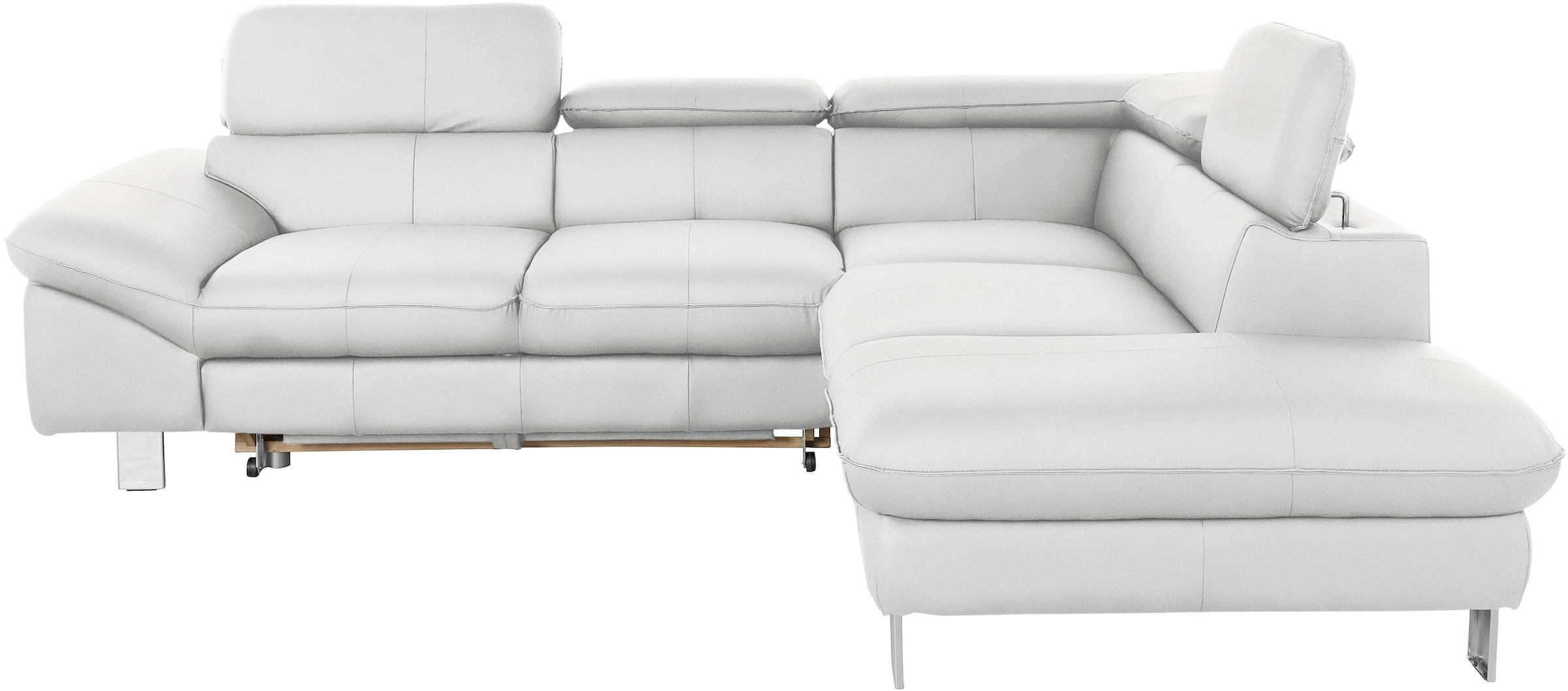 COTTA Ecksofa »Driver L-Form«, mit Kopfteilverstellung, wahlweise mit Bettfunktion & Bettkasten