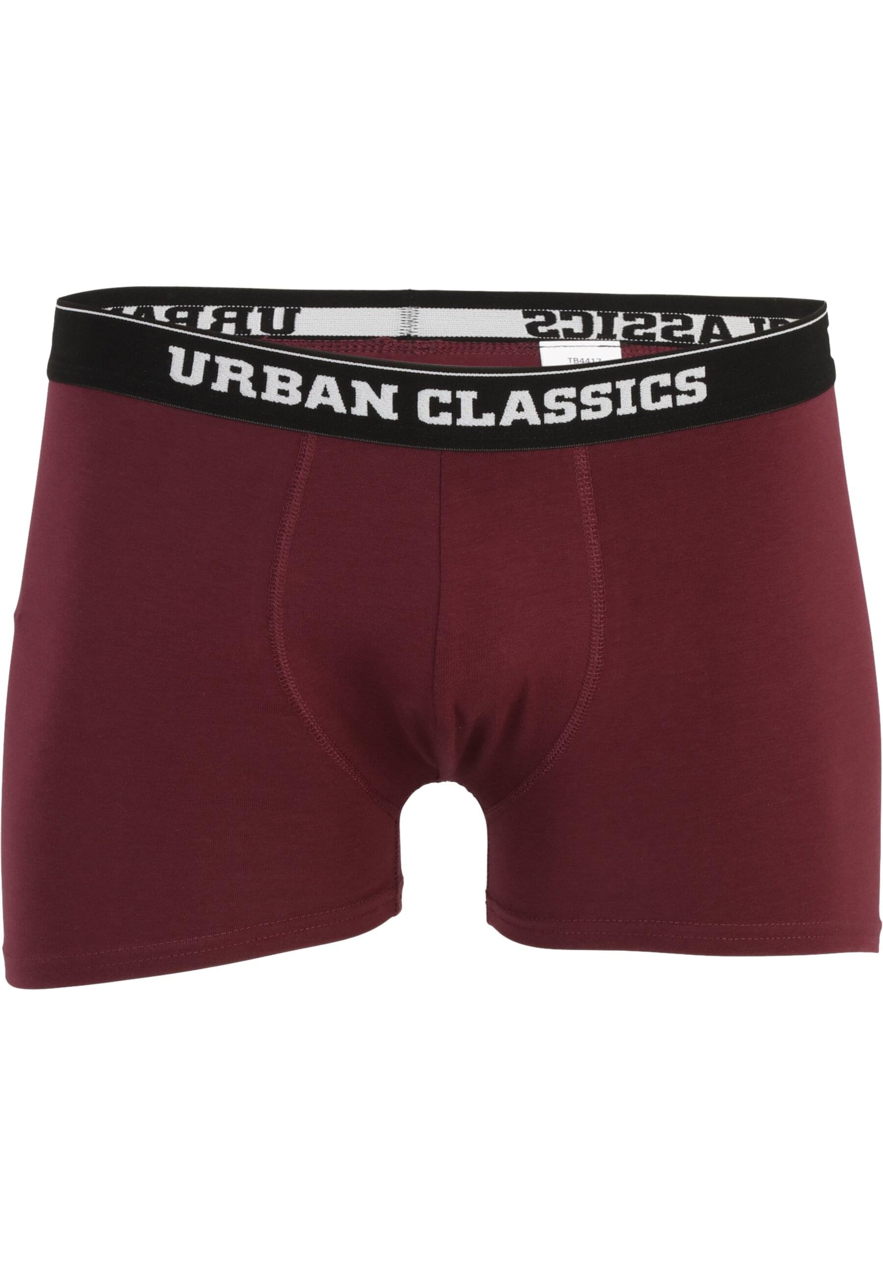 URBAN CLASSICS Boxershorts »Urban Classics Herren Organic Boxer Shorts 5-Pack« 1 Stk.