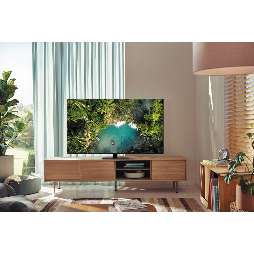 Samsung QLED-Fernseher »55" QLED 4K Q80B (2022)«, 138 cm/55 Zoll, Smart-TV, Quantum Processor 4K,Quantum HDR 1500,Sumpreme UHD Dimming