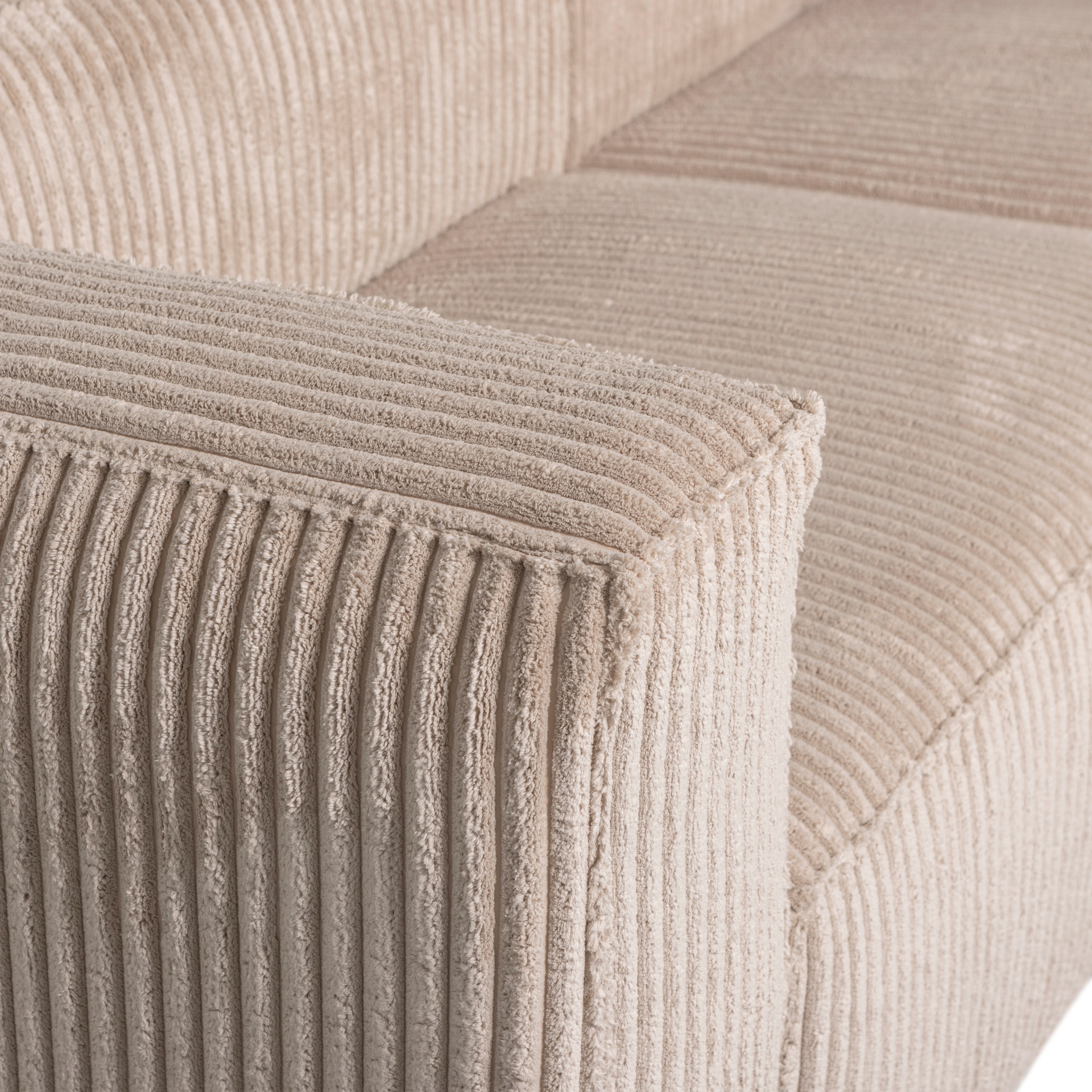 WOOOD Ecksofa »Bean«, Chaiselongue-Sofa, Breite 254 cm