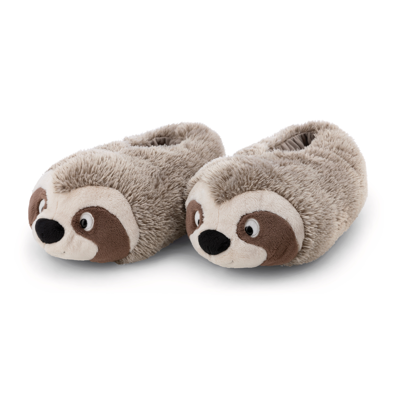 NICI Plüsch Hausschuhe »Faultier Izzy Icetumbler« Hausschuh mit Izzy Icetumbler beige braun Faultier Izzy 36/39 (37) 36/39 (37) Hausschuh mit...