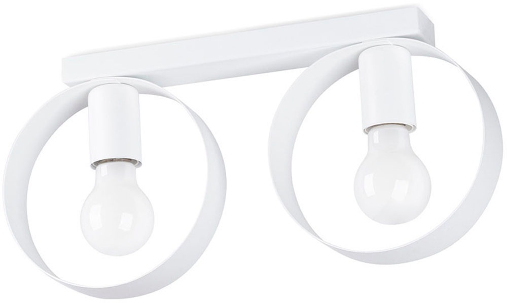 SOLLUX lighting Deckenleuchte »TITRAN«, 2 flammig, Leuchtmittel E27   ohne günstig online kaufen