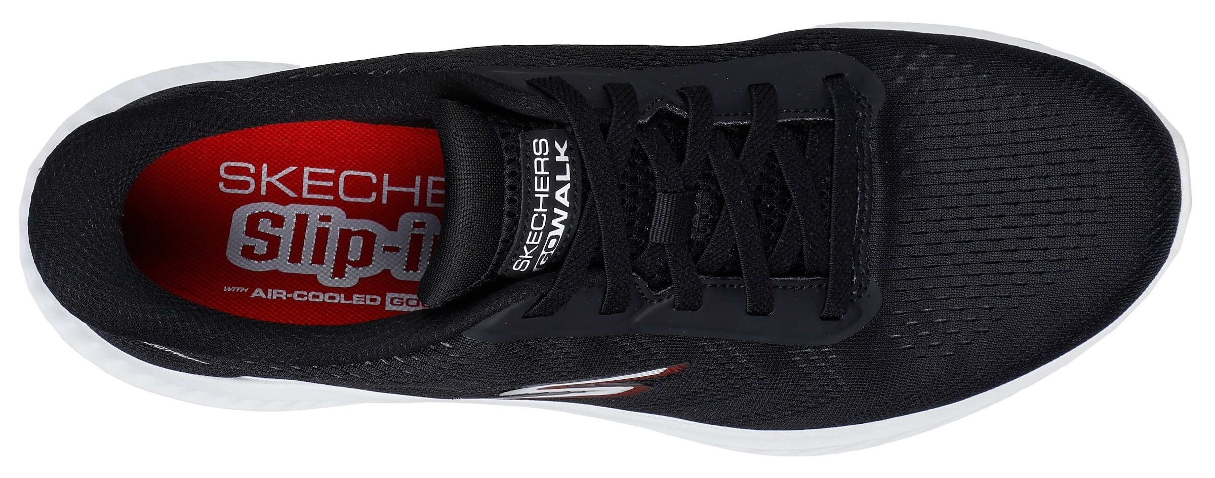 Skechers Slip-On Sneaker »GO WALK NOW-PAYTON«, Trainingsschuh, Schnürschuh mit Handsfree Slip-ins