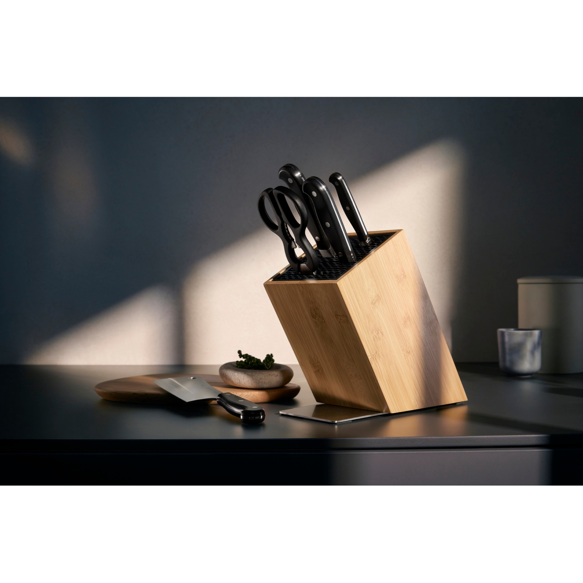 WMF Messerblock »Spitzenklasse Plus«, 6 tlg., Asia Messerset, Made in Germany