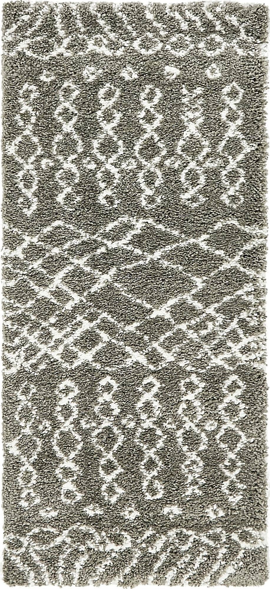 Myflair Möbel & Accessoires Hochflor-Läufer »Temara Shag Lagerräumung«, rechteckig, 51 mm Höhe, Teppich-Läufer, gewebt, Scandi Design, ideal im Flur & Schlafzimmer