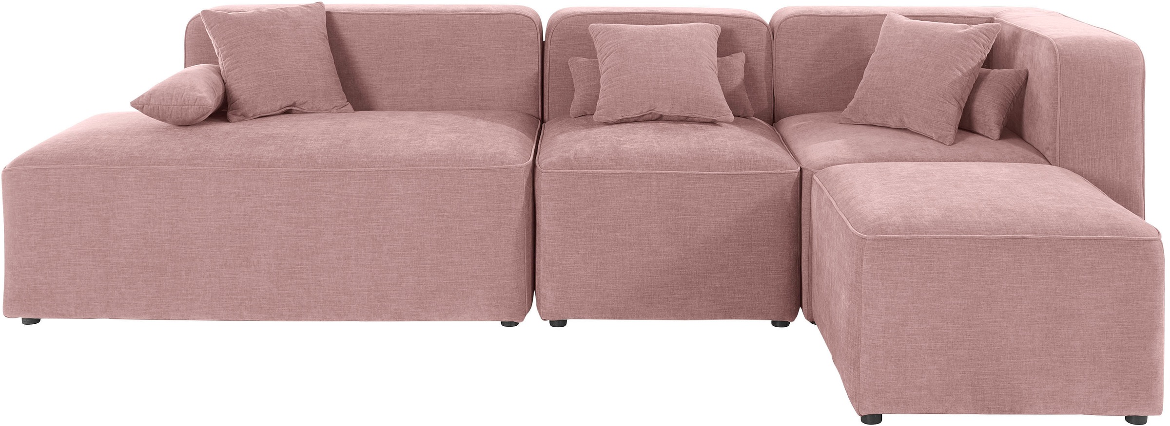 Home affaire Ecksofa »Sundstrup L-Form« Modulserie, individuelle Zusammenst günstig online kaufen