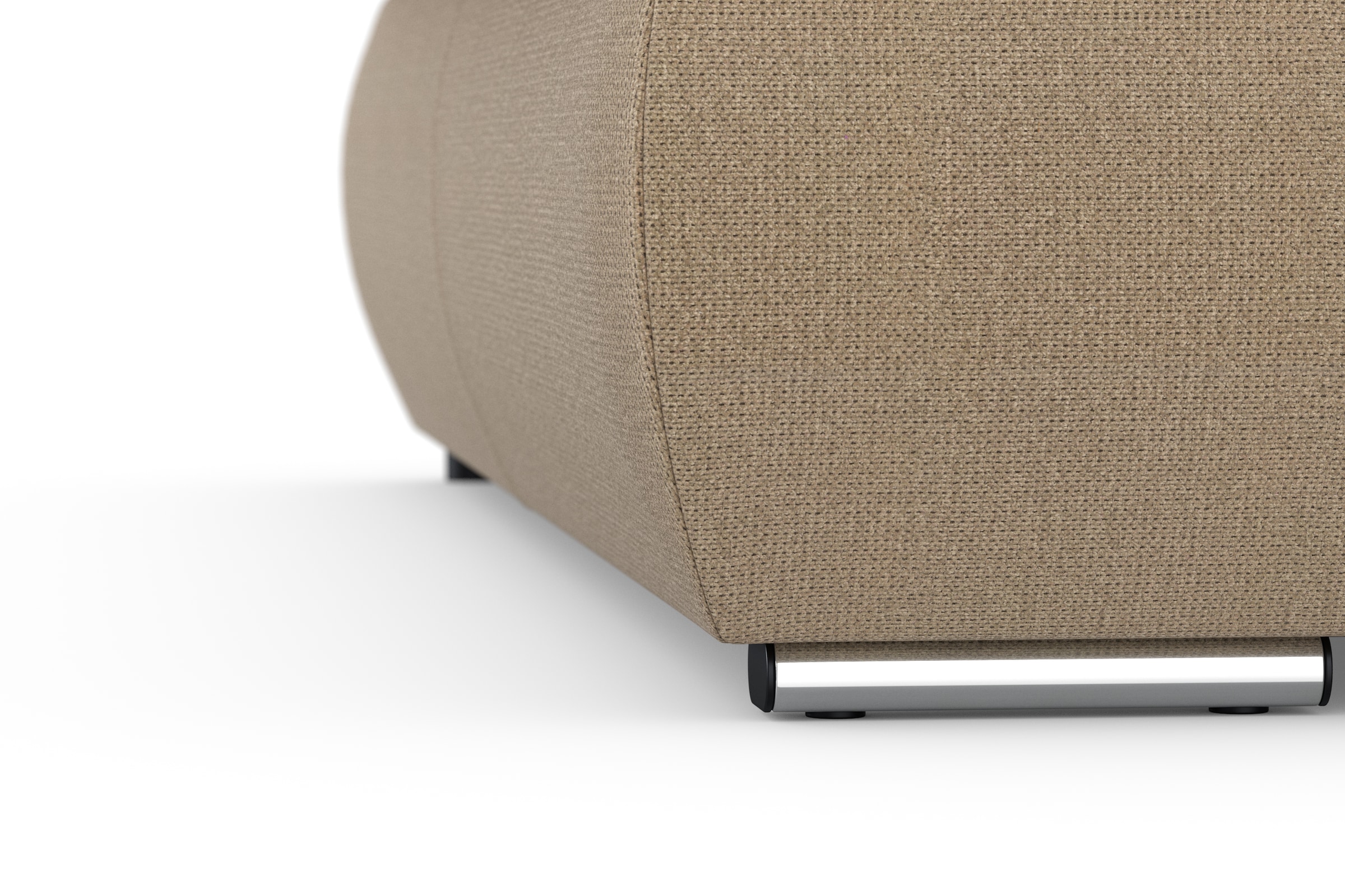 DOMO collection Ecksofa »Moric, L-Form, XXL-Sofa - Breite 300cm«, wahlweise mit Bettfunktion und Armteilverstellung, cappucino