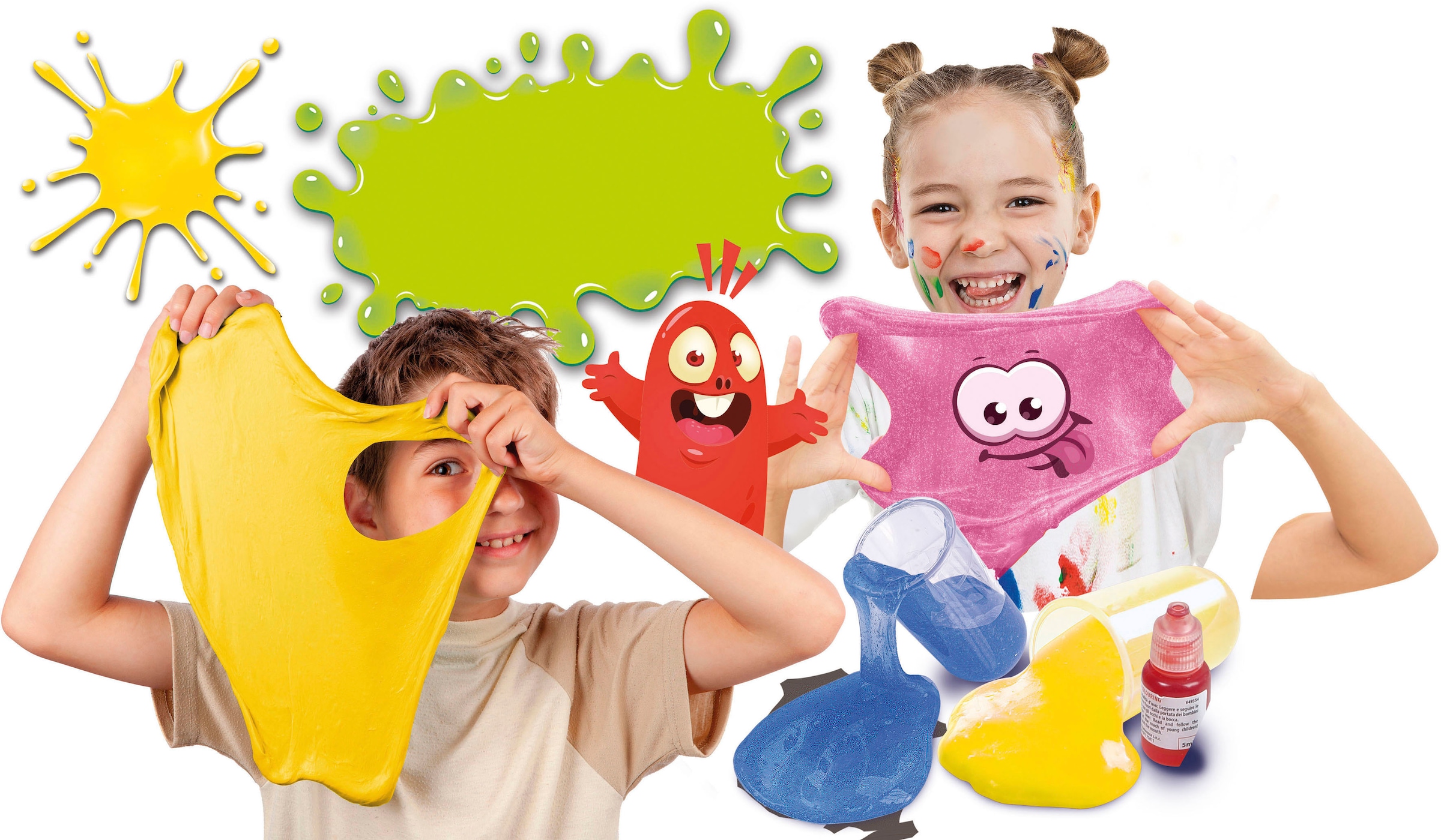 Clementoni® Experimentierkasten »Galileo, Verrückter Schleim«, Made in Europe