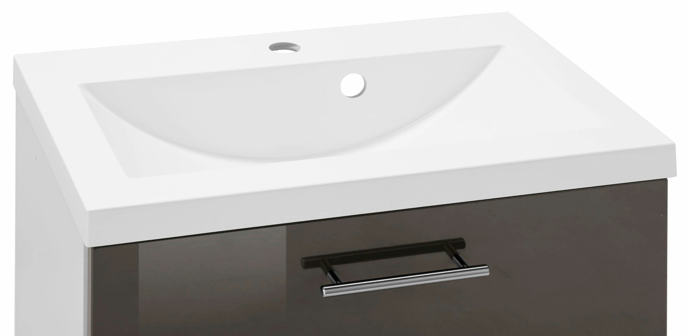 welltime Waschbeckenunterschrank »Venedig«, Badmöbel, Waschtisch inkl. Waschbecken, Breite 60 cm