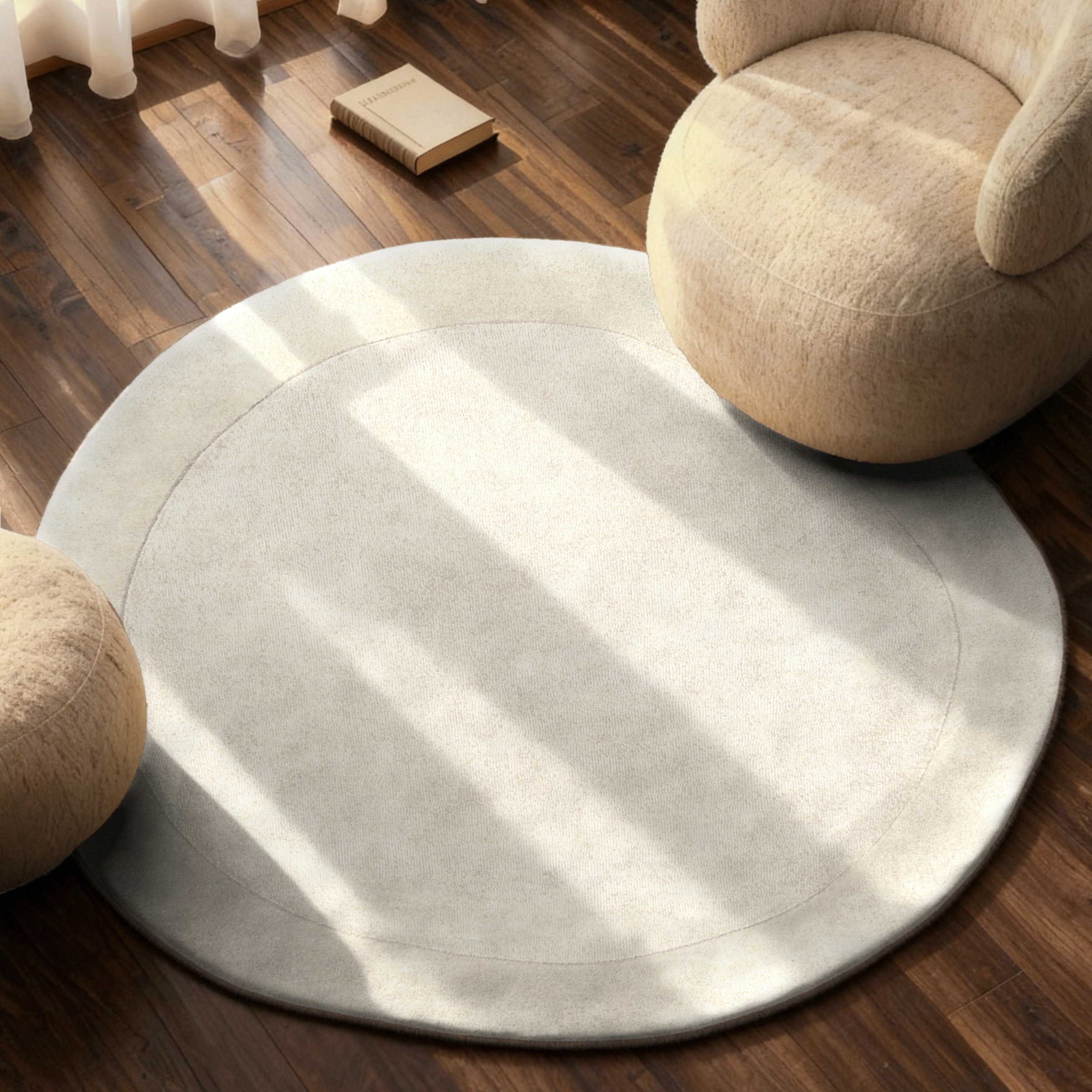 Villeroy & Boch Teppich »Wollteppich Kari« rund 17 mm Höhe Handgewebt, Woll günstig online kaufen