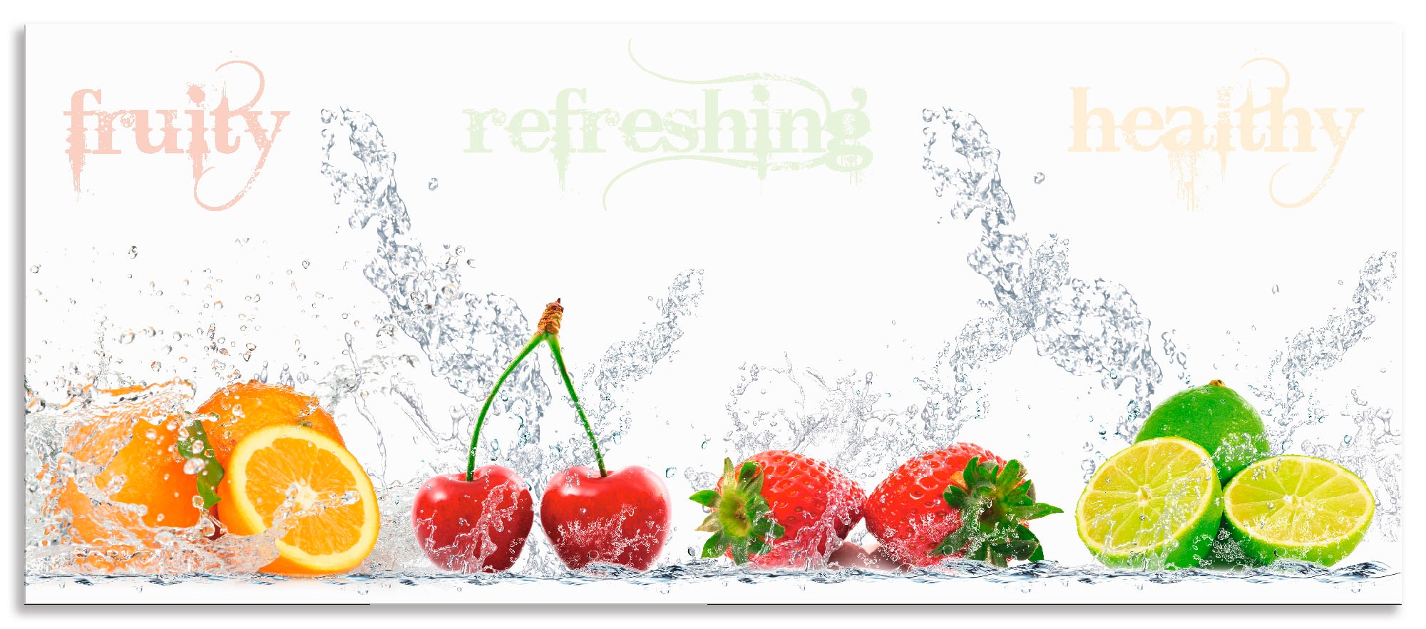 Artland Küchenrückwand »Fruchtig erfrischend gesund Fruchtmix«, (1 tlg.), A günstig online kaufen