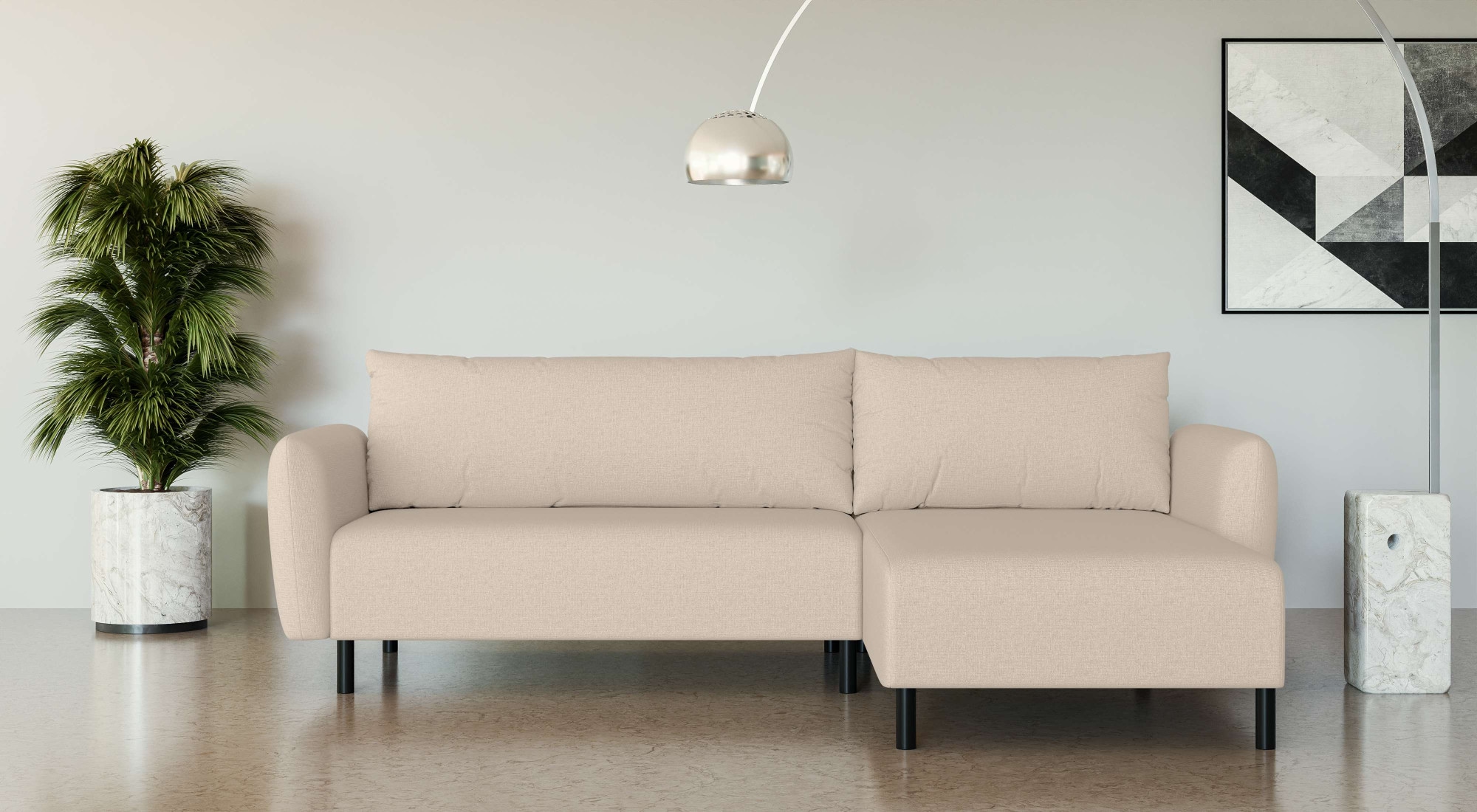 INOSIGN Ecksofa »Glandine«, L-Form günstig online kaufen