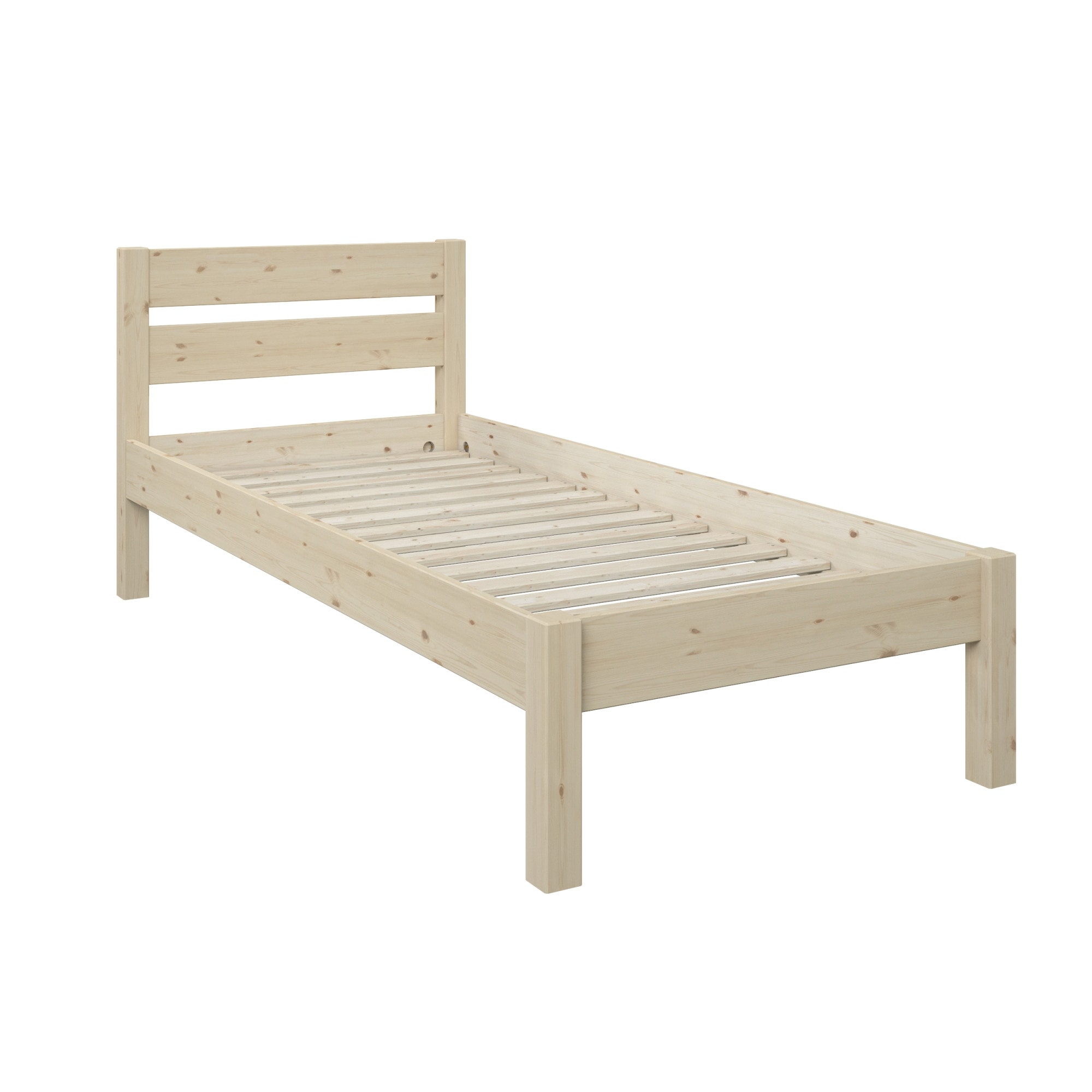 Home affaire Bett »"NOA " ideal für das Jugendzimmer«, zertifiziertes Massivholz, skandinavisches Design