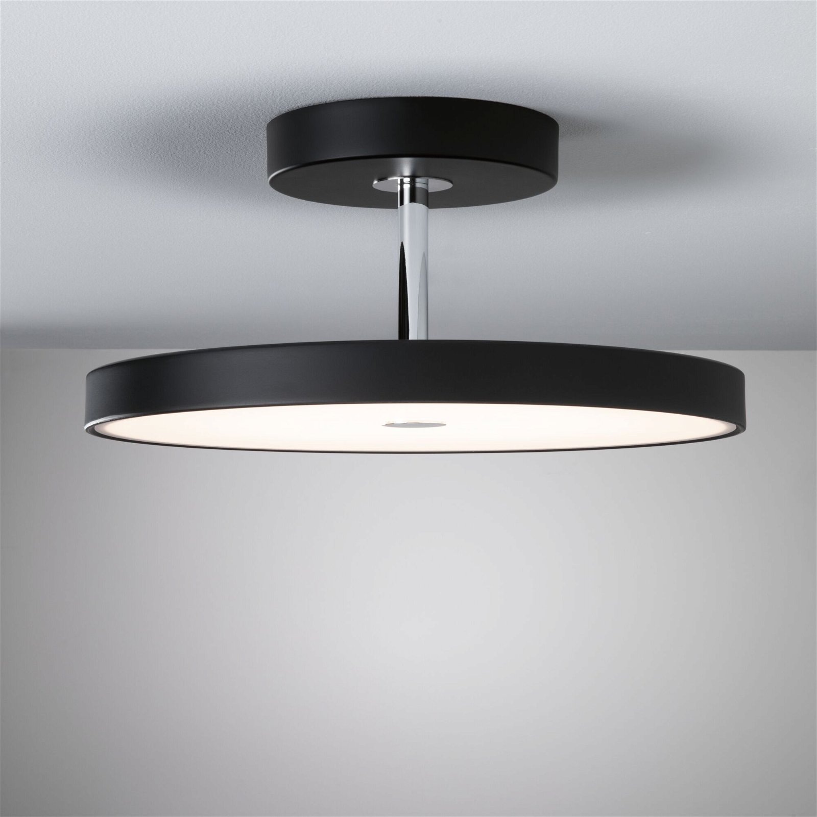Paulmann LED Deckenleuchte »Hildor 30W 400 mm Schwarz 230V 2700K Metall/Kun günstig online kaufen