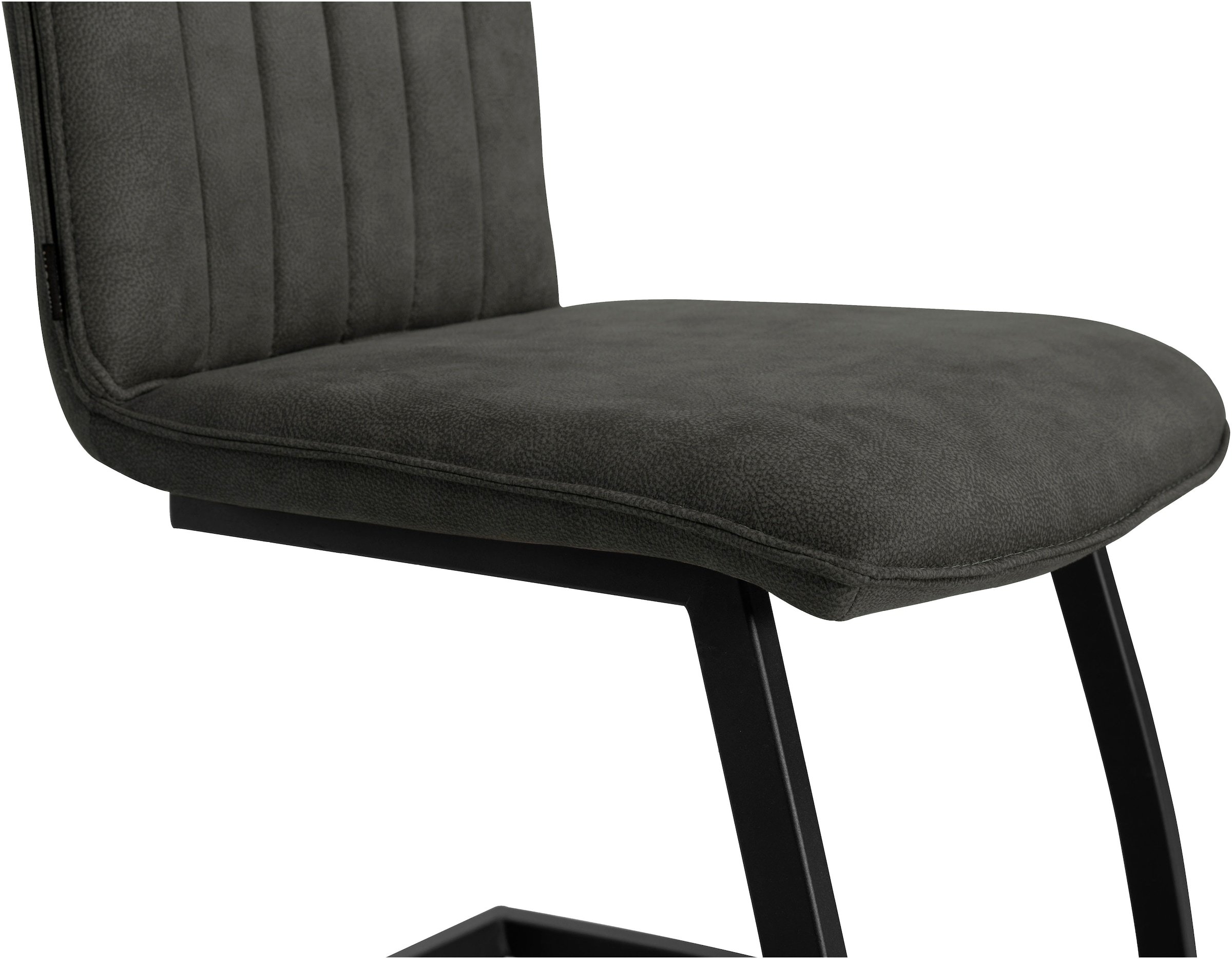 OMG Design Freischwinger »Amara«, (Set), 1 St., Stoff, Esszimmerstuhl, Küchenstuhl, pflegeleichter Bezug
