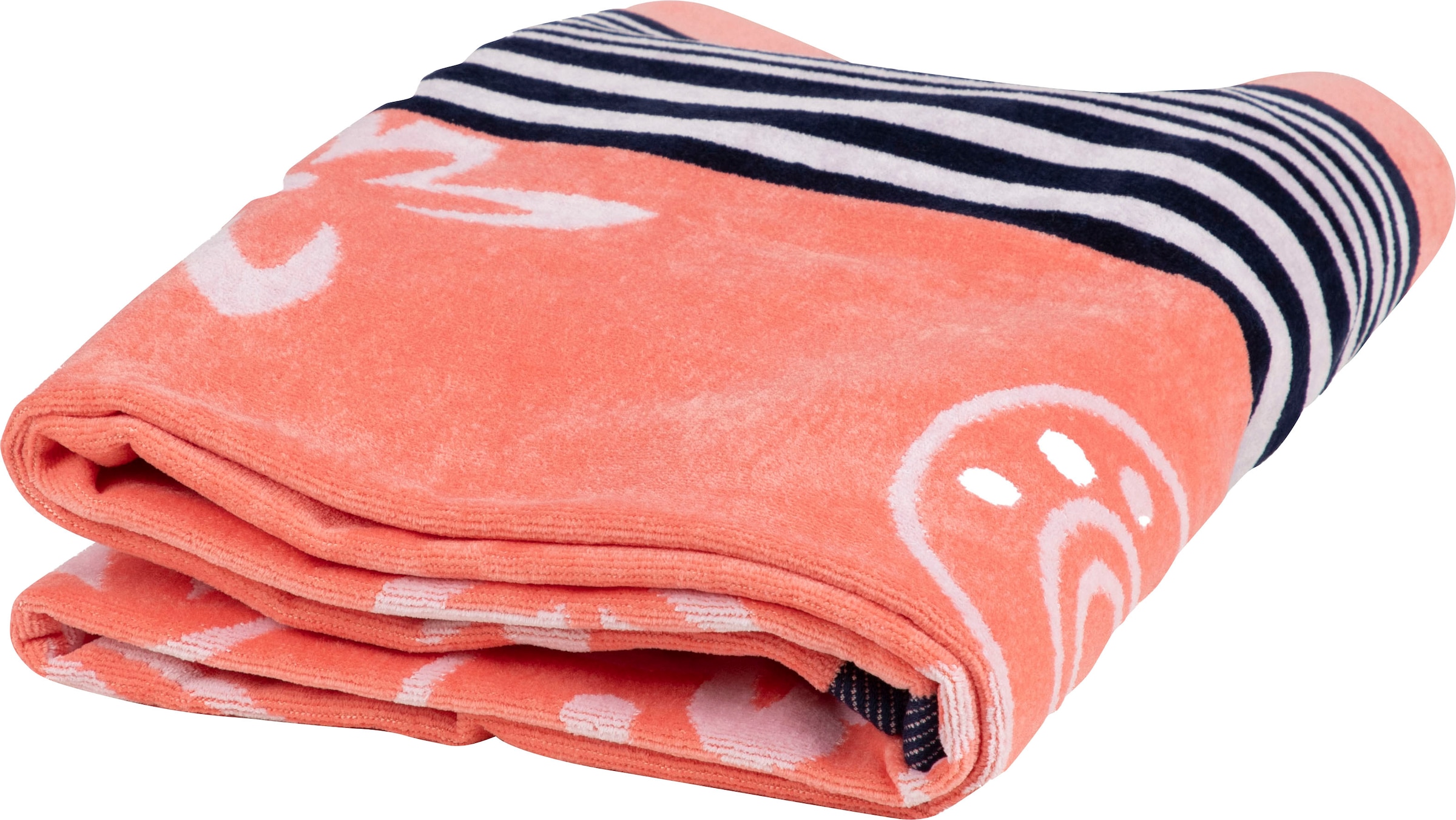 stuco Strandtuch »Seepferdchen«, (1 St., Strandtuch 90 x 170 cm), Motiv Seepferdchen