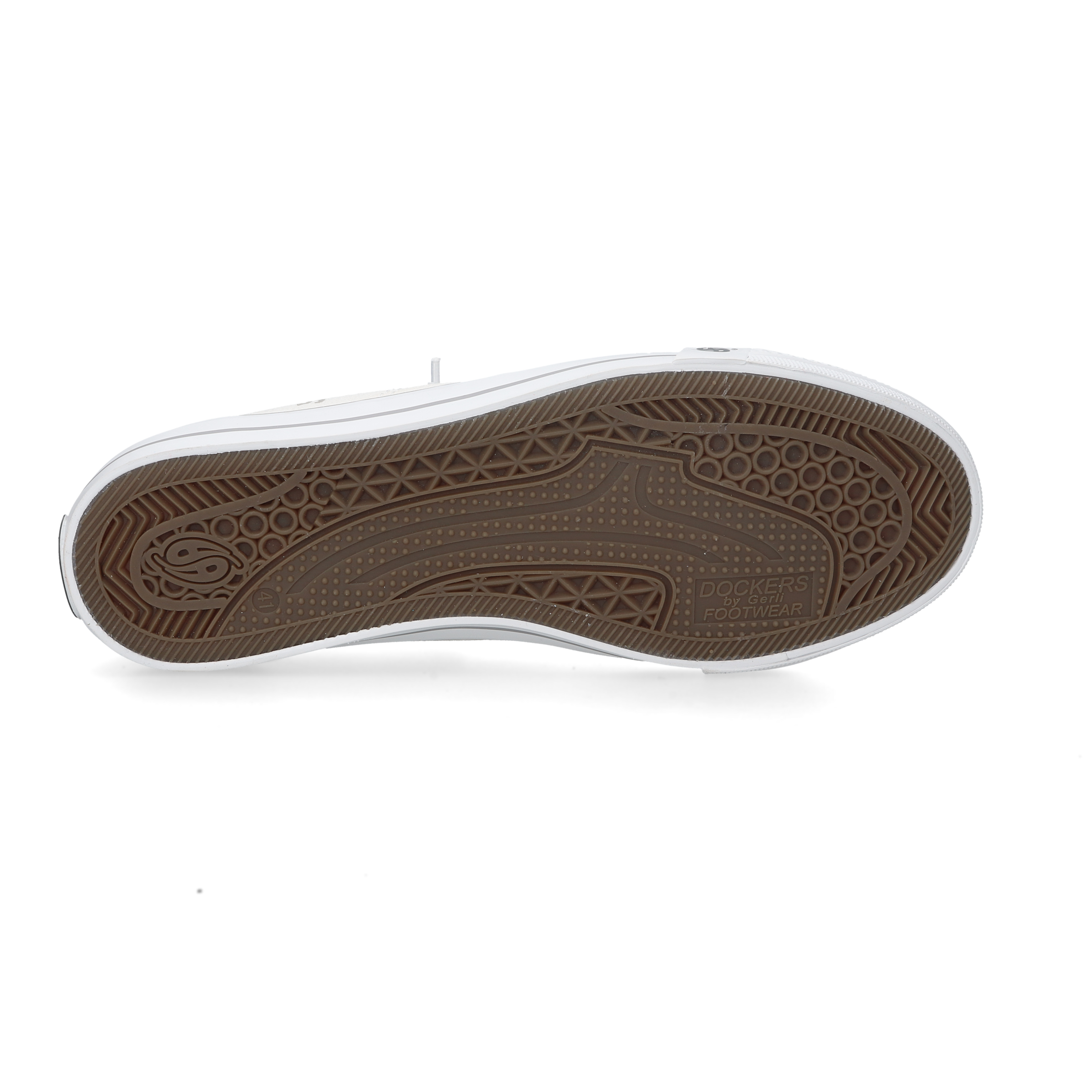 Dockers by Gerli Slip-On Sneaker  , Freizeitschuh, Retro Sneaker, Fake Schnürung, in cooler Jeansoptik