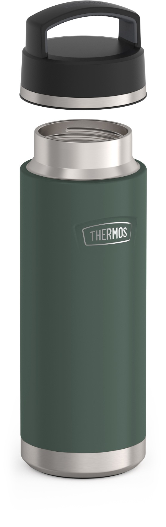 THERMOS Isolierflasche »ICON BEVERAGE BOTTLE, Edelstahlkörper, spülmaschinenfest« 0,71l, 18h heiß & 24h kalt, extra große Öffnung, absolut dicht