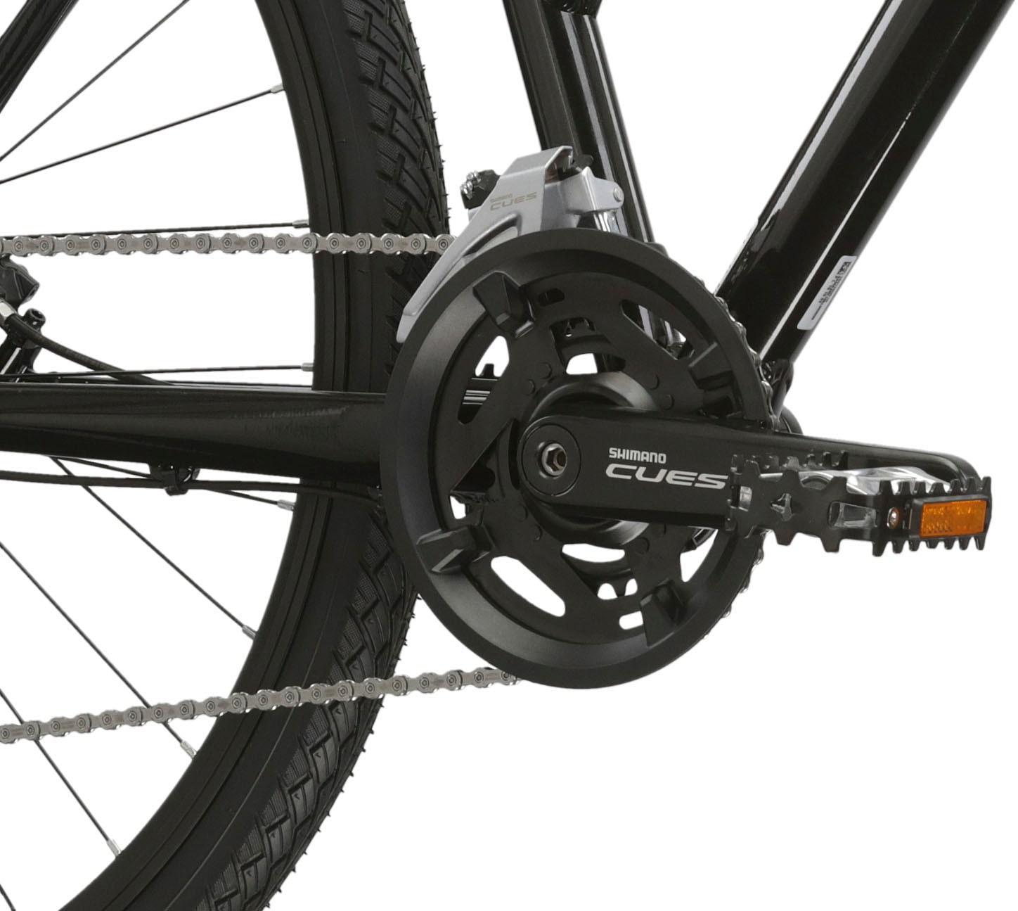 Kross Crossrad »Crossrad Evado 5.0 schwarz 18 Gänge«, 18 Gang, Shimano, CUES U3020 Schaltwerk, Kettenschaltung