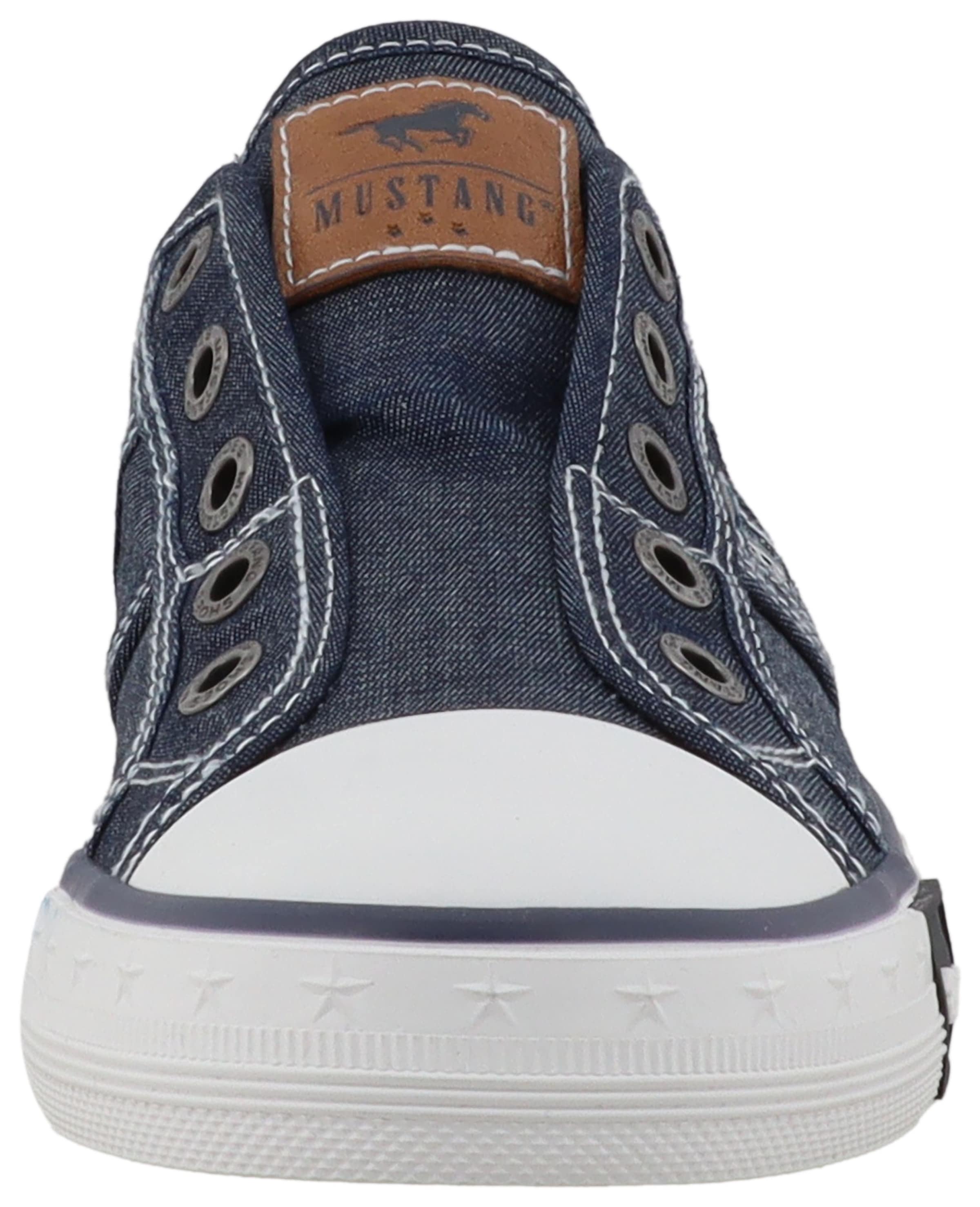 Mustang Shoes Slip-On Sneaker »Gaspare«  Freizeitschuh, Slipper, Halbschuh mit Kontrastnähten