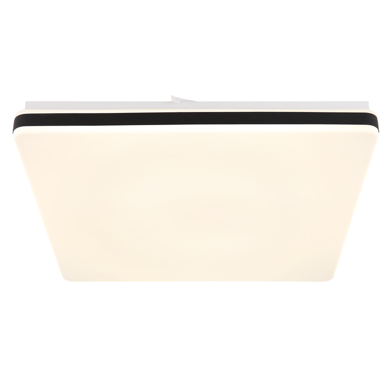 GLOBO LIGHTING LED Deckenleuchte »ULLY« LED-Modul 1 Stk. Deckenlampe/quadratisch/Wohnzimmer/Schlafzimmer/CCT 2700-6500K weiß