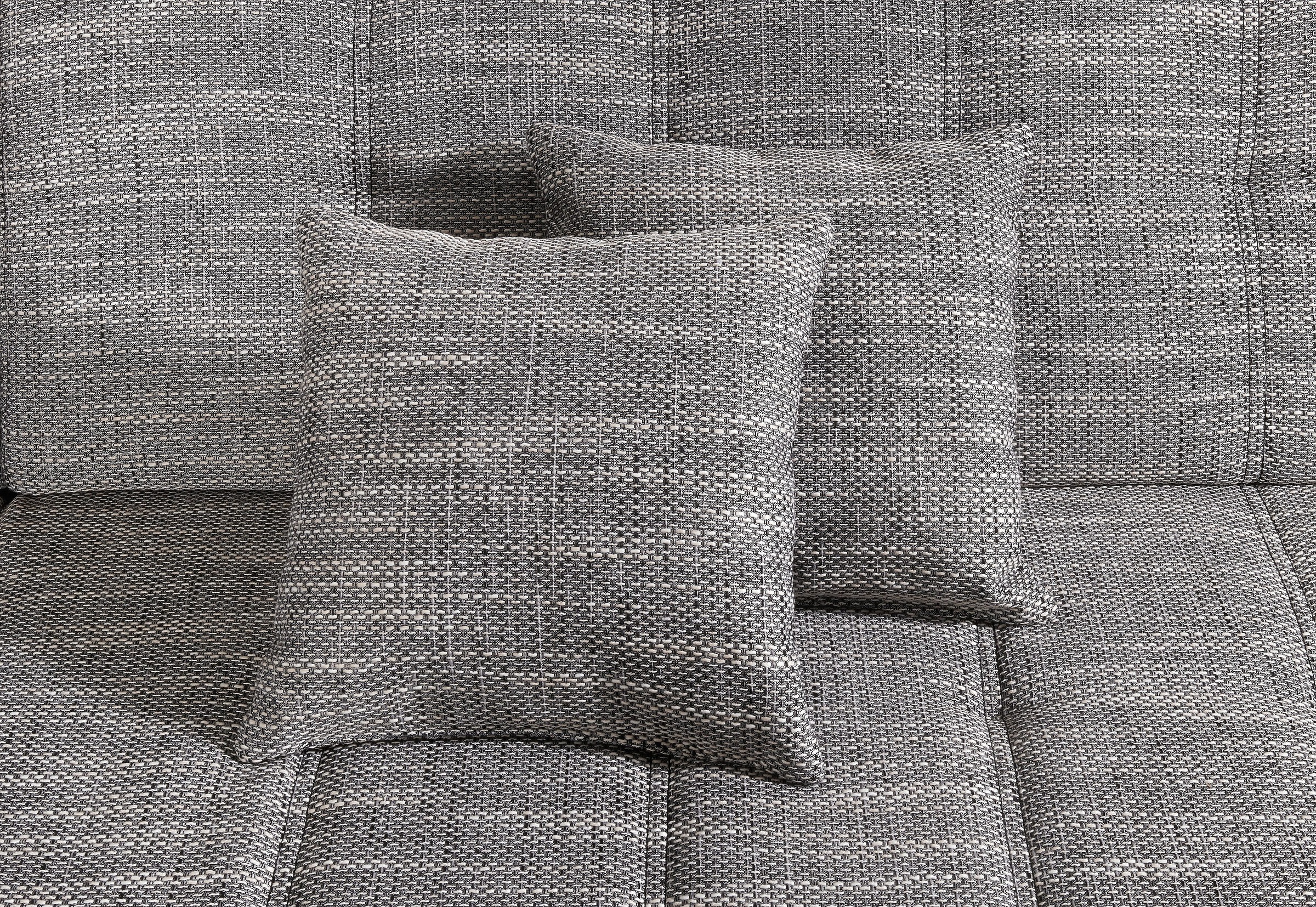 DOMO collection Ecksofa Treviso, wahlweise mit Bettfunktion, incl. Zierkissen