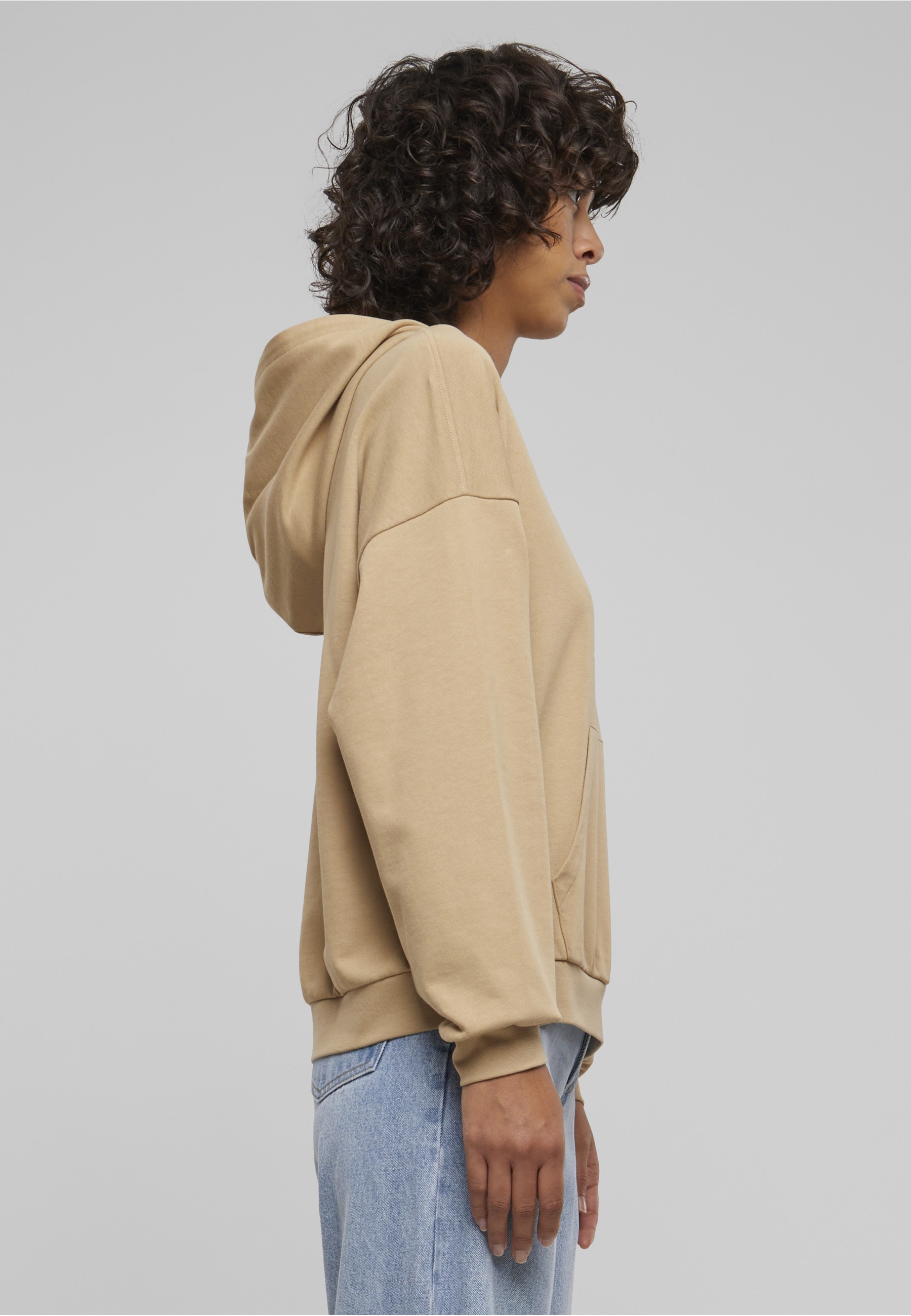 URBAN CLASSICS Kapuzensweatshirt »Urban Classics Ladies Light Terry Oversized Hoodie«
