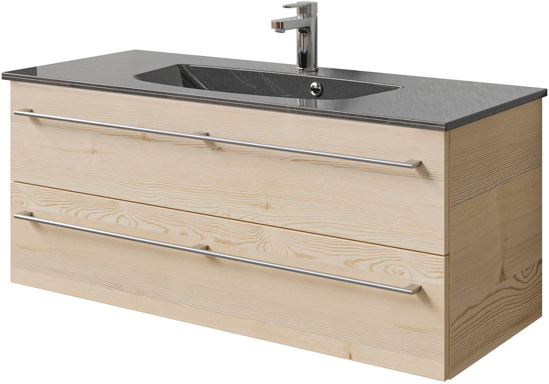 Saphir Waschtisch »Serie 6025 Mineralmarmor-Waschtisch mit Unterschrank, 11 günstig online kaufen