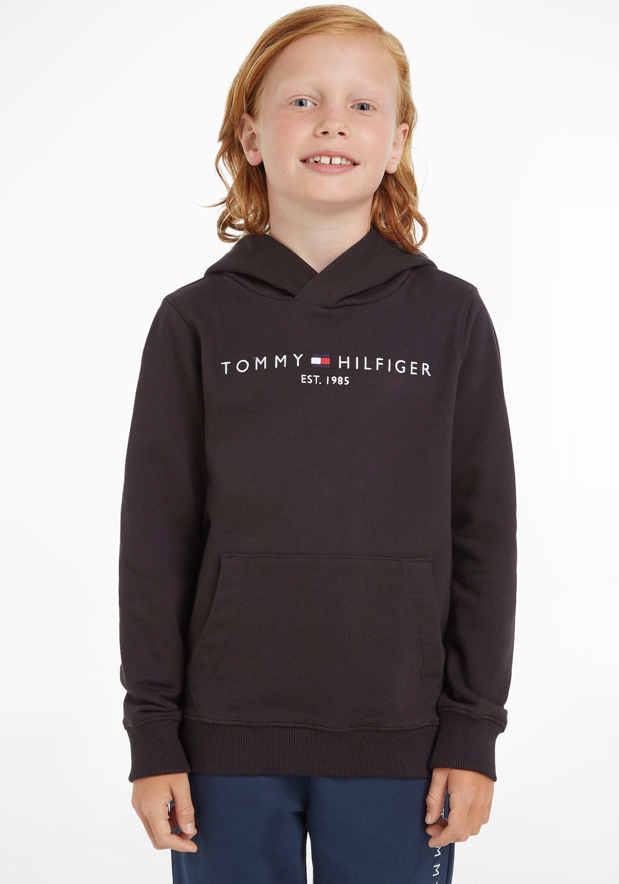 Karodessin Hilfiger Hilfiger SWEATSHIRT«, mit MONOTYPE »BOLD markantem Sweatshirt kaufen Tommy im Logo-Schriftzug