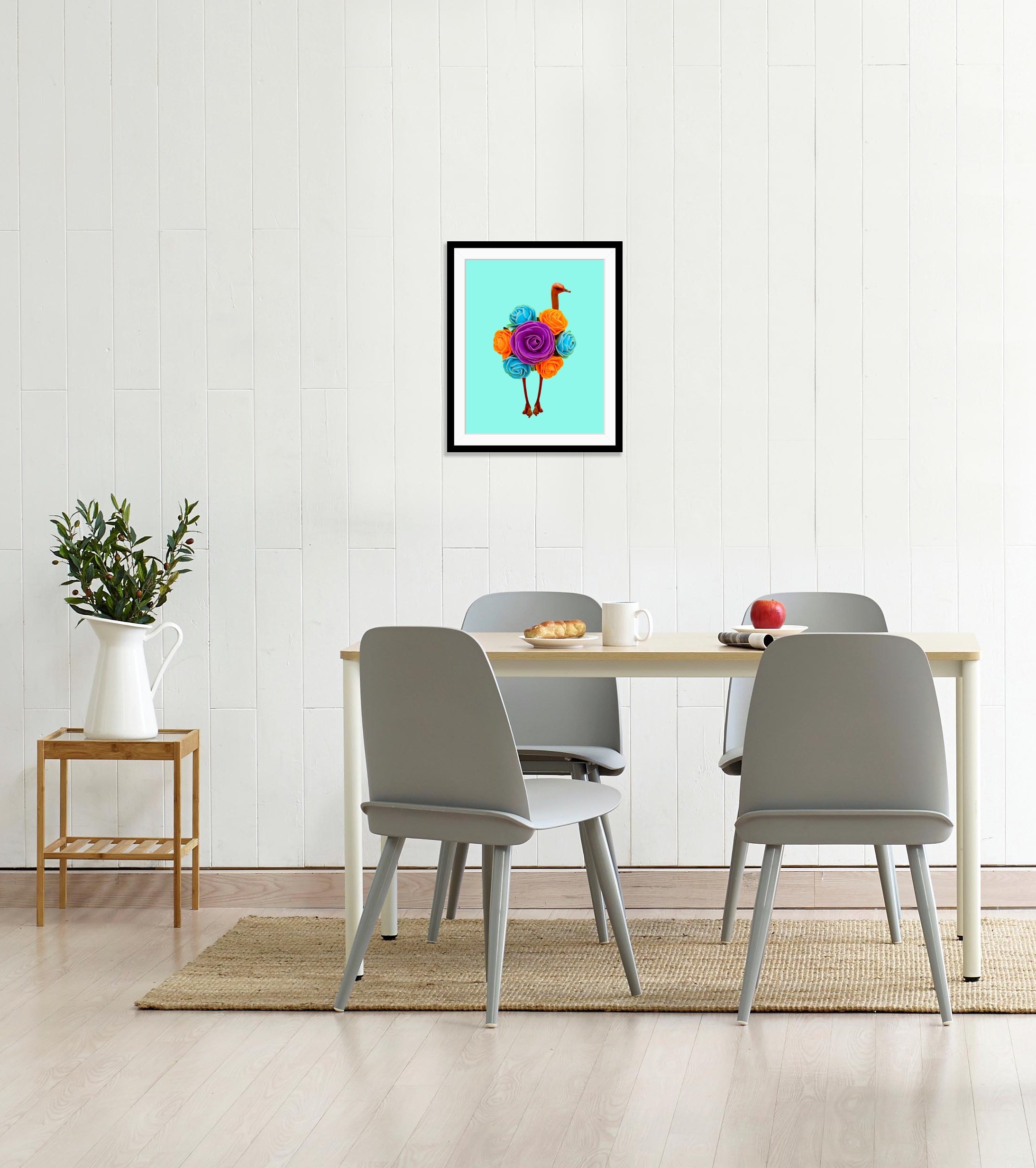 queence Bild »Amy«, Blumen-Vögel-Vogelbilder-Kunst-Humor, HD Premium Poster günstig online kaufen