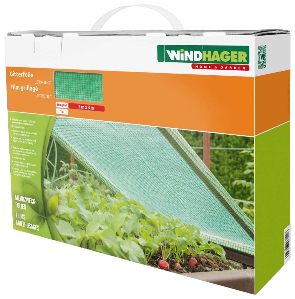 Windhager Gitterfolie »STRONG«, Gitter-Folie 250g/m², 1,5x5 m