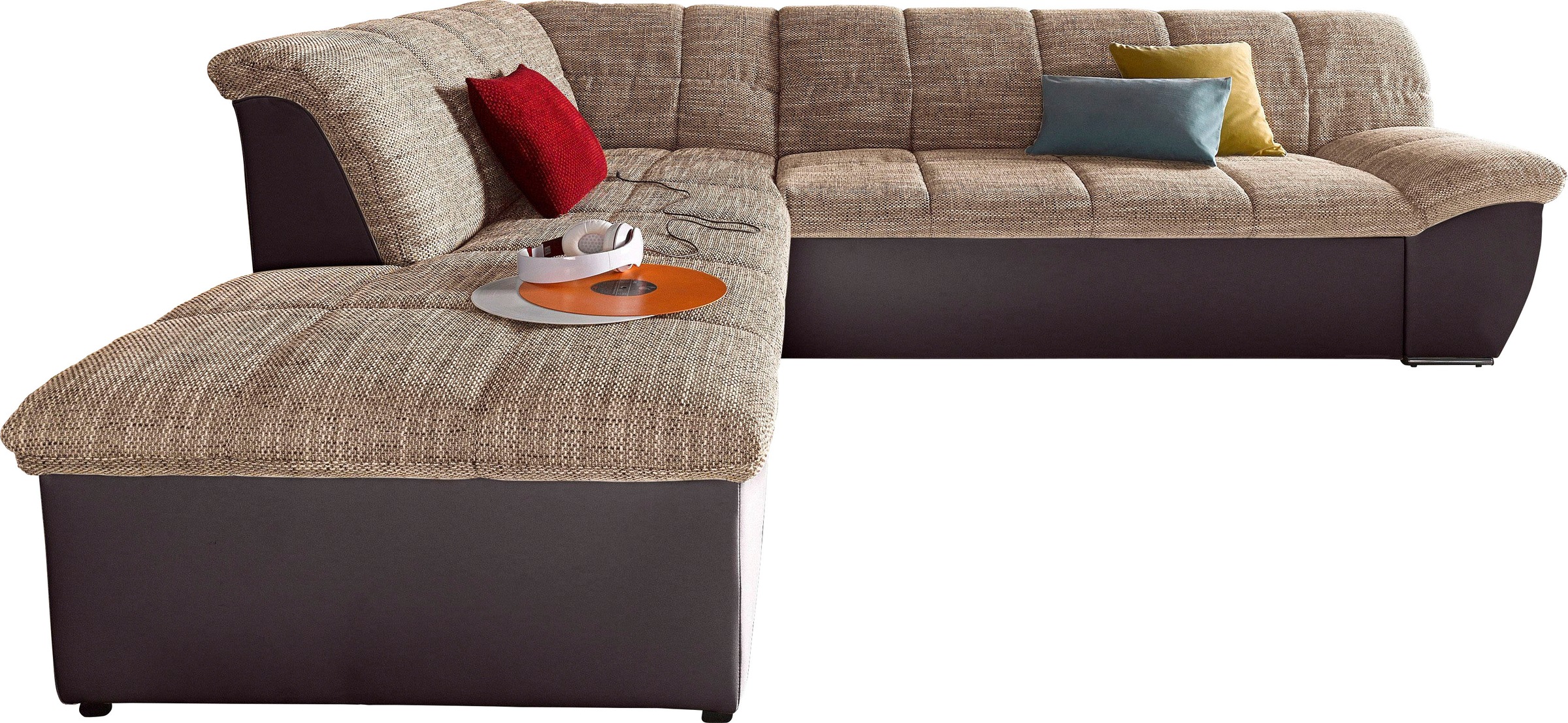 DOMO collection Ecksofa »Splash, aktuelle Sitz- und Rückensteppung, Materia günstig online kaufen