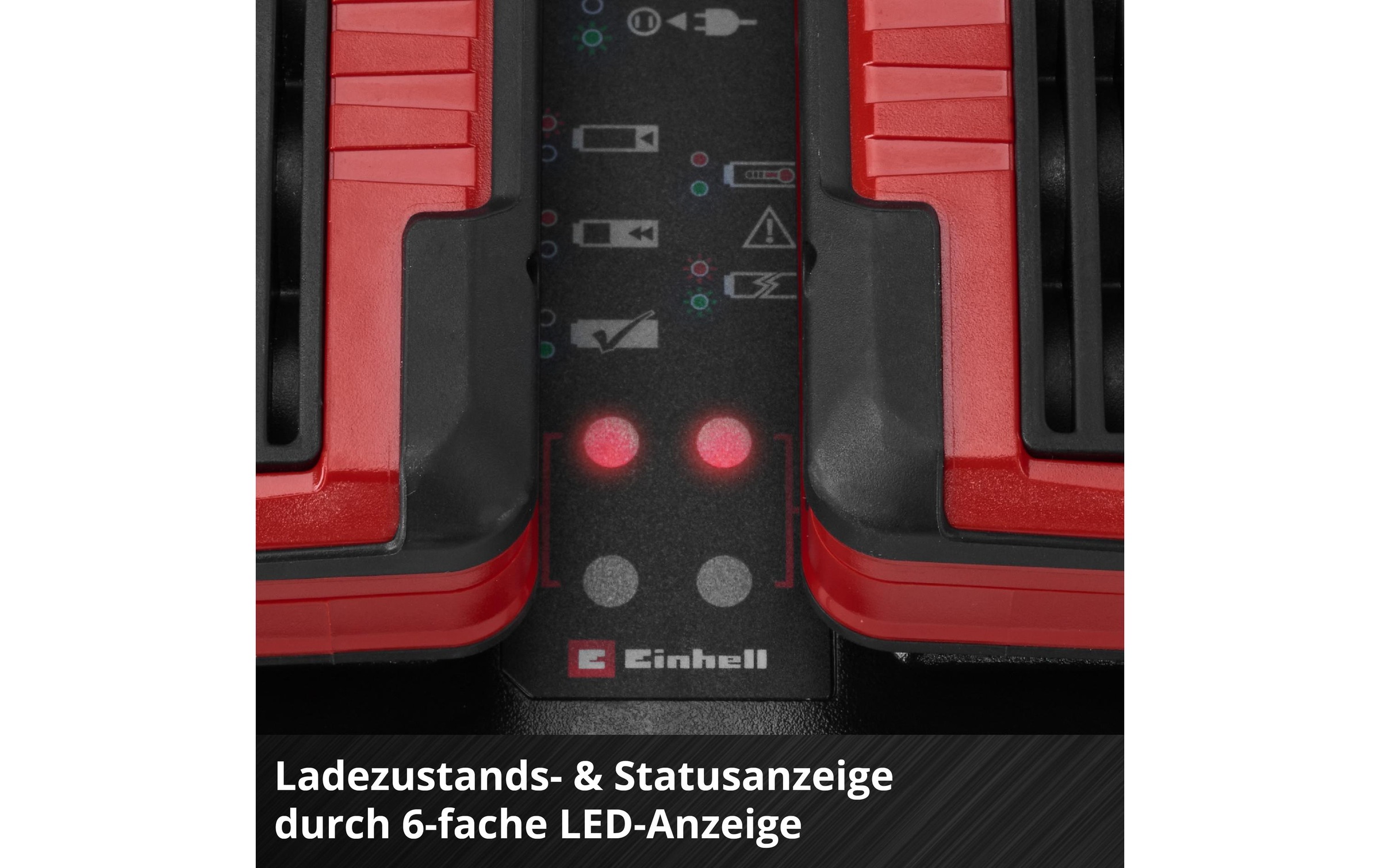 Einhell Universal-Ladegerät »Power-X-Twincharger 4 A« Ladezeit (min): 25