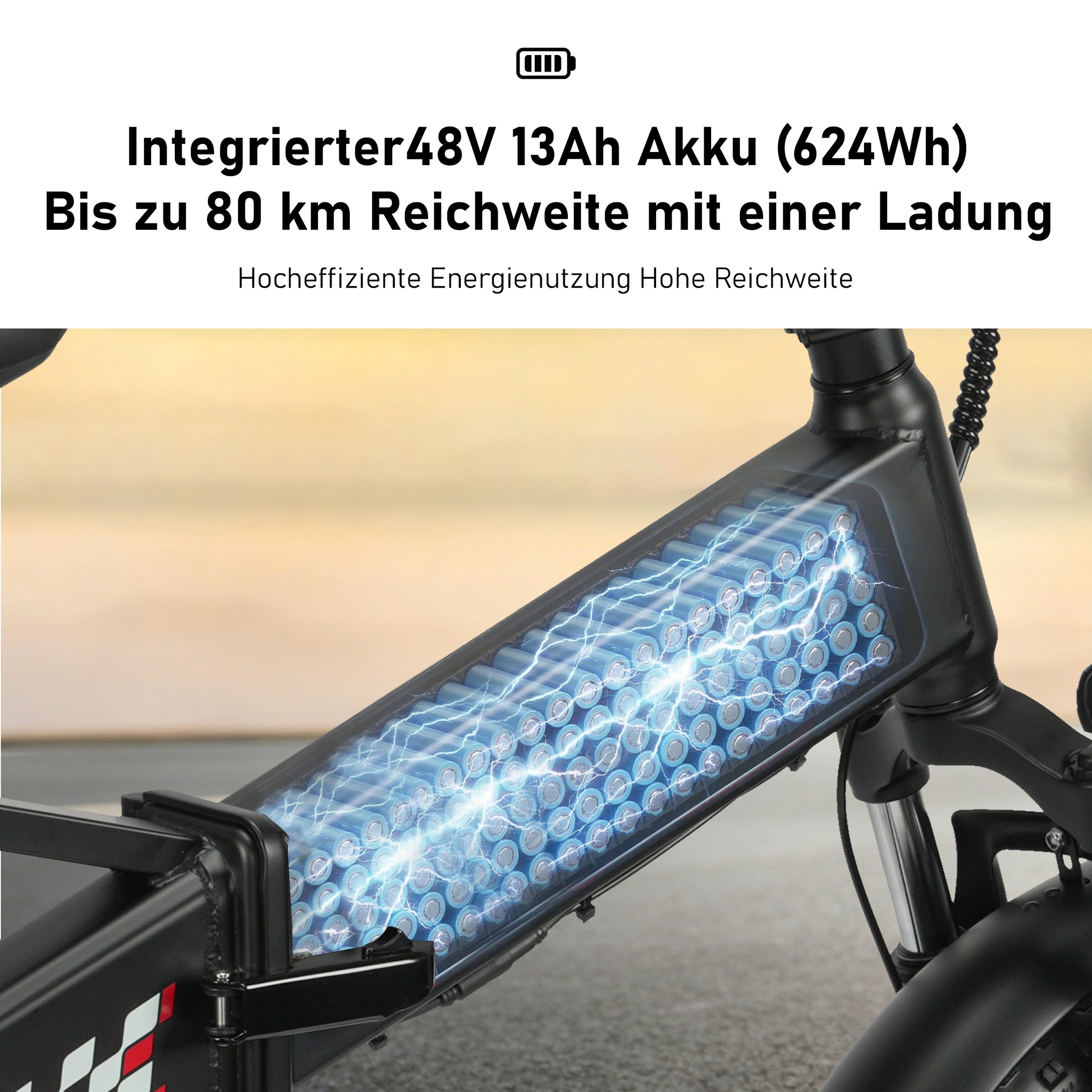 Maxtron »Maxtron Polaris 20-Zoll Elektro-Fatbike« 7 Gang Shimano Kettenschaltung Heckmotor 250 W Packung,  mit 60 Nm Power – perfekt für City-Pendler