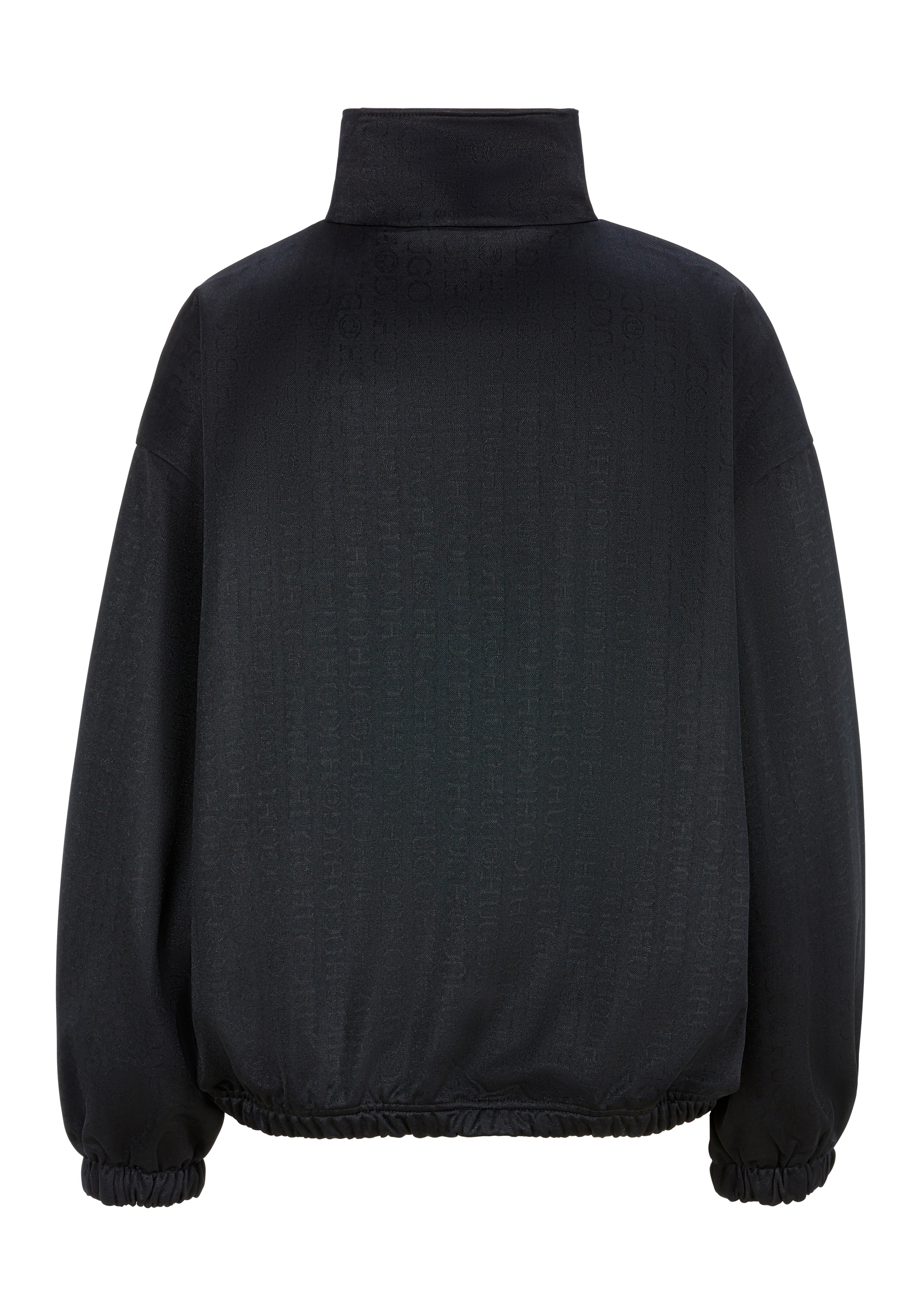 HUGO Blue Outdoorjacke »Dicole«, mit tonalem Jaquard Monogramm