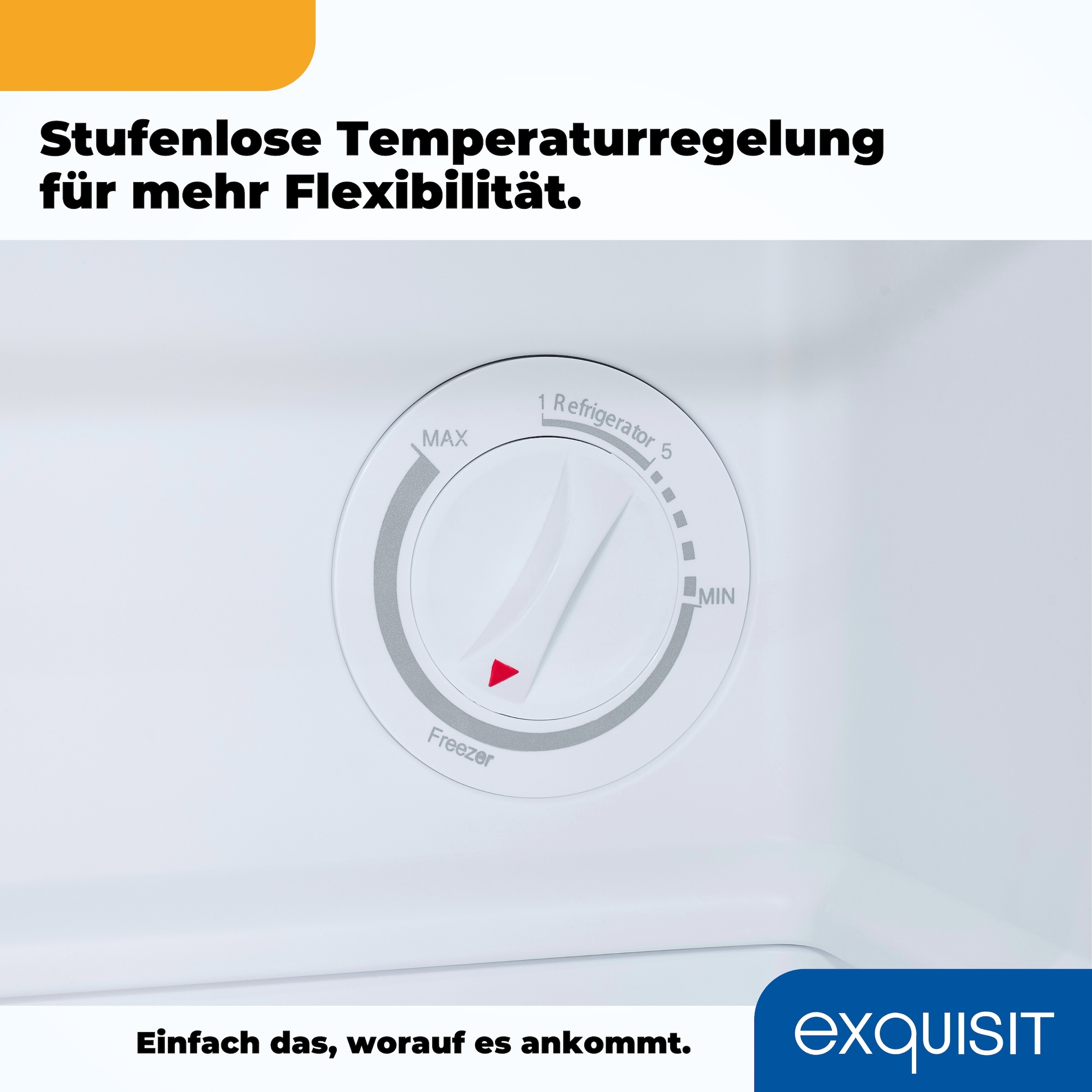 exquisit Gefrierschrank »GB40-050C weiss«, 49,5 cm hoch, 47,5 cm breit, Mini Gefrierschrank