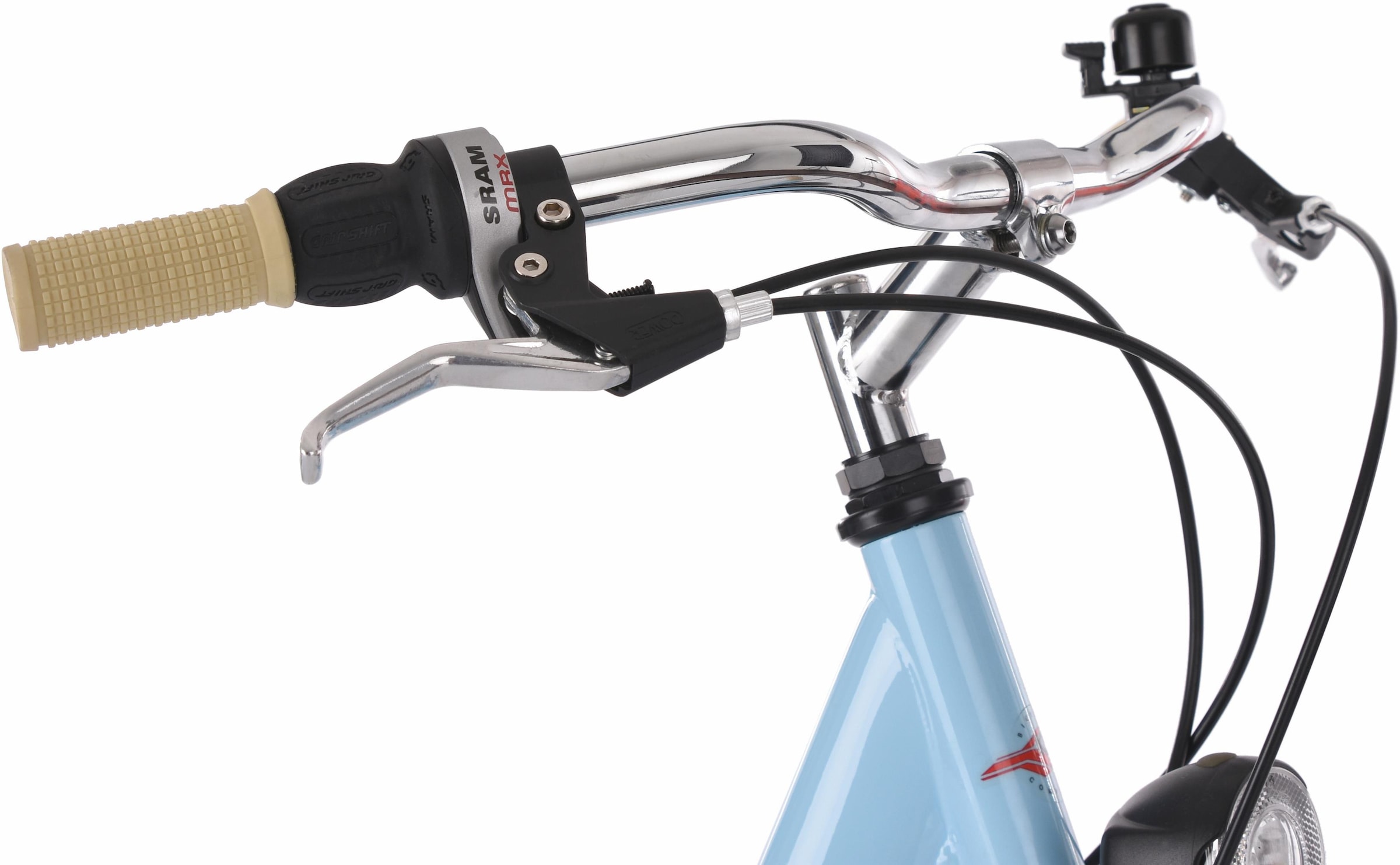 2. Bild von KS Cycling Cityrad »Toscana«, 6 Gang, Shimano, Tourney Schaltwerk, Kettenschaltung, für Damen, Kettenschaltung