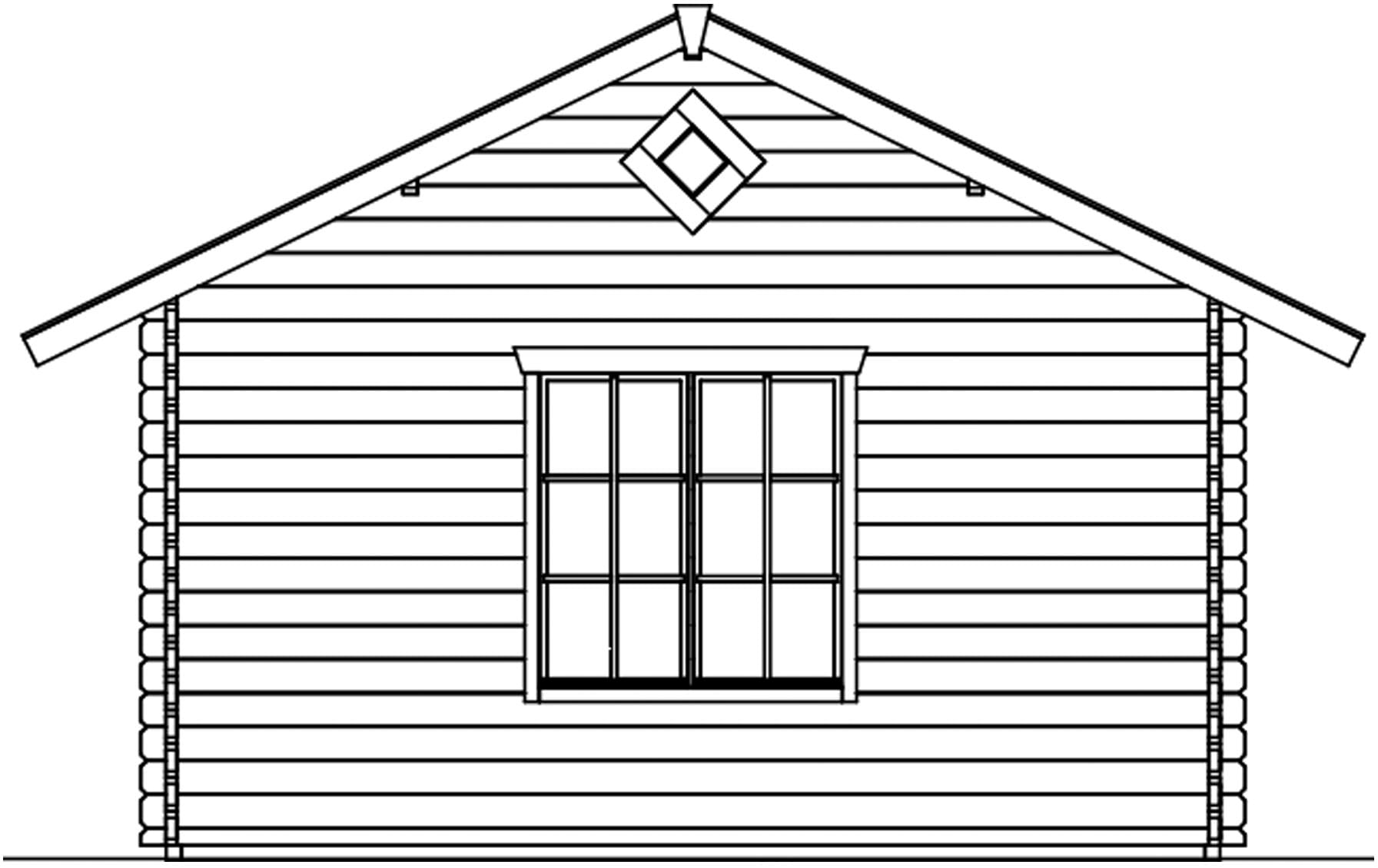 Skanholz Gartenhaus »Esbjerg 2«