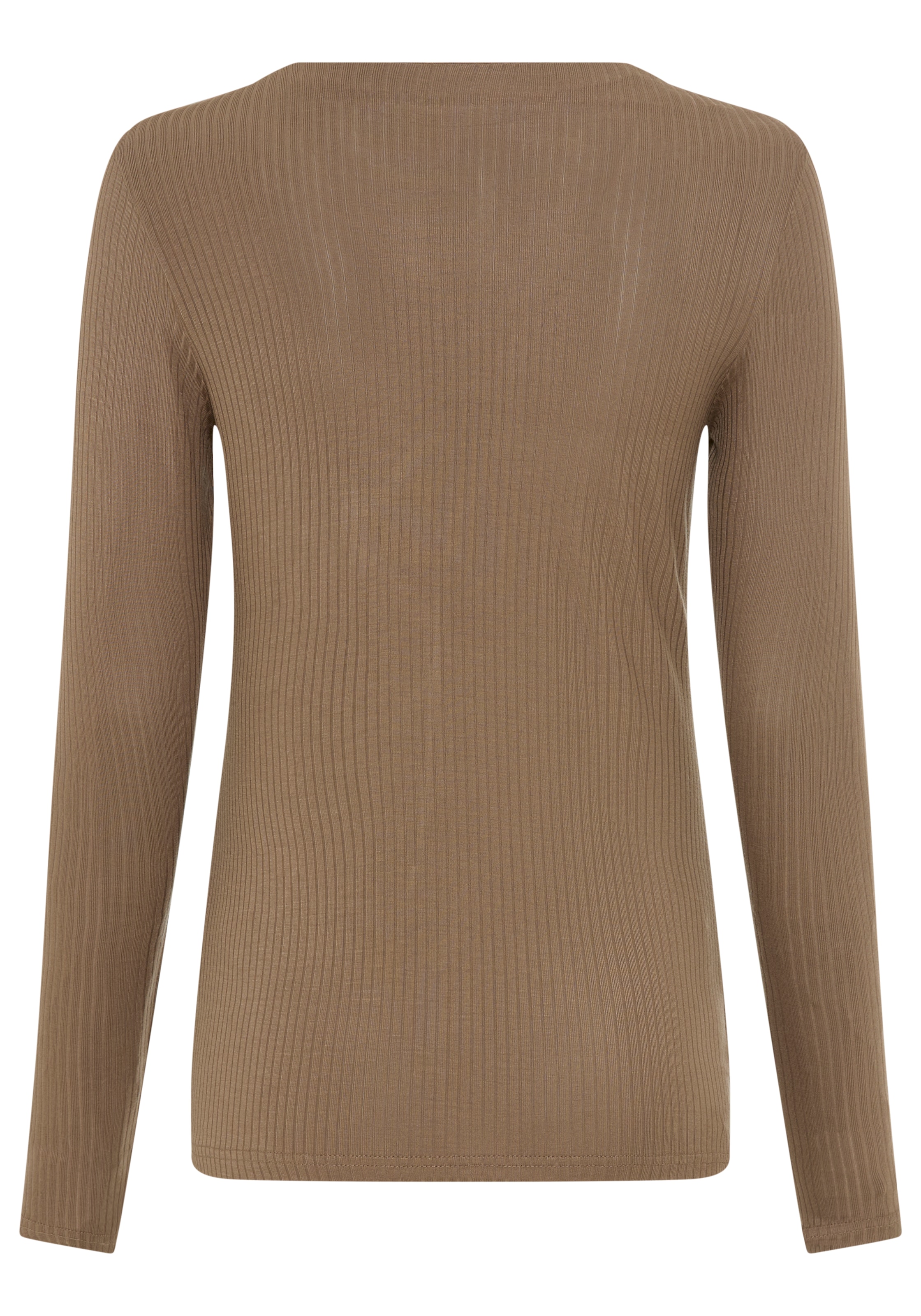 Bruno Banani Longsleeve, mit Druckknopf-Detail auf der Schulter - NEUE KOLLEKTION