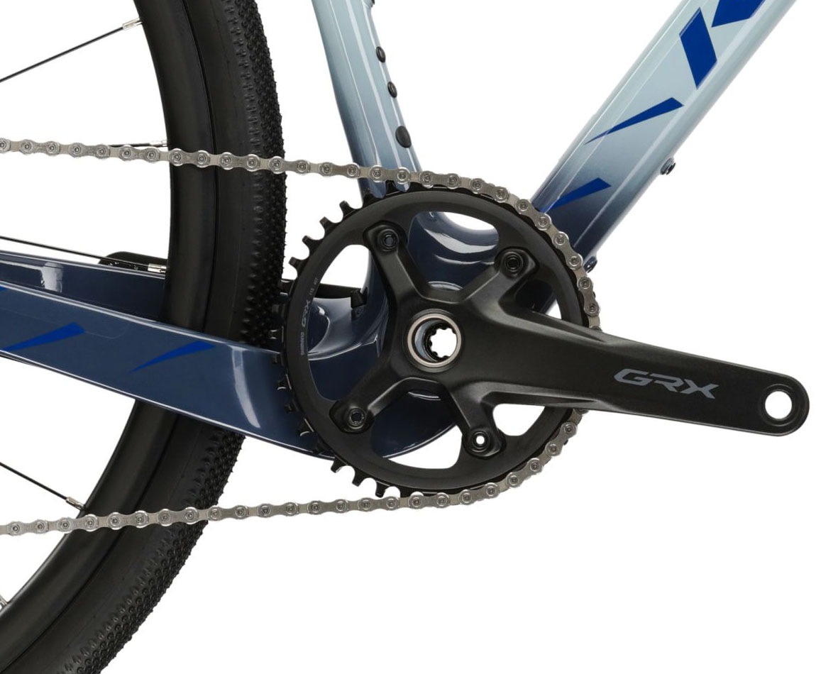Kross Gravelbike »KROSS Gravelbike Esker 7.0 28" blau 11 Gänge«, 11 Gang, Shimano, GRX RX812 Schaltwerk, Kettenschaltung