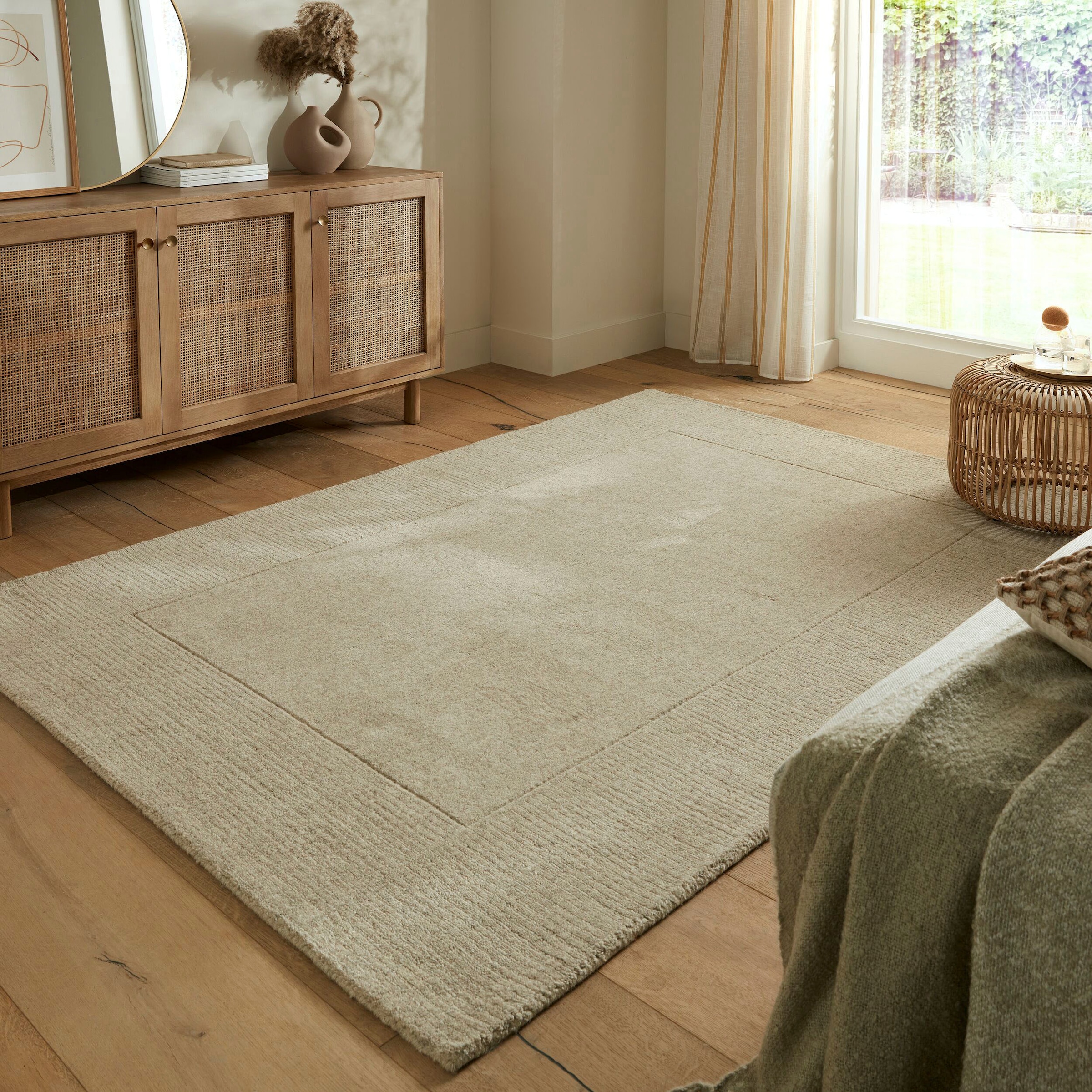 FLAIR RUGS Wollteppich »Tuscany«, rechteckig, 8 mm Höhe günstig online kaufen