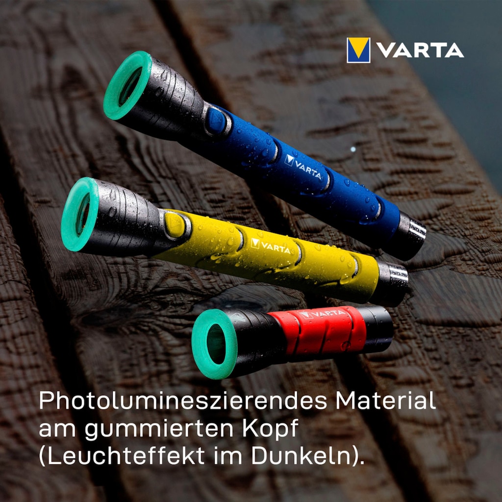 VARTA Taschenlampe »Outdoor Sports F10 Taschenlampe inkl. 3x LONGLIFE Power AAA Batterien«