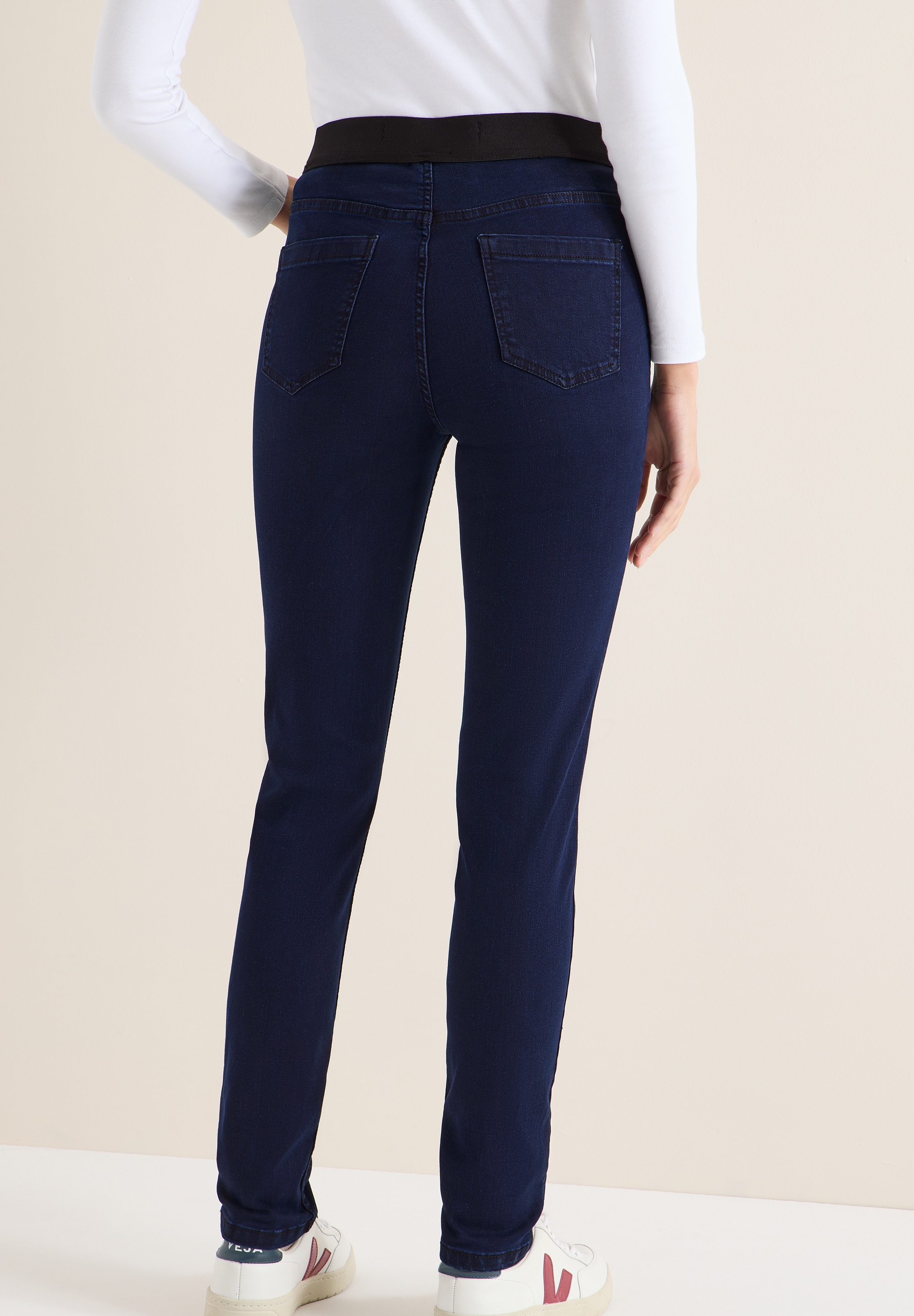 Cecil Skinny-fit-Jeans »Style VICKY« mit elastichem Bund