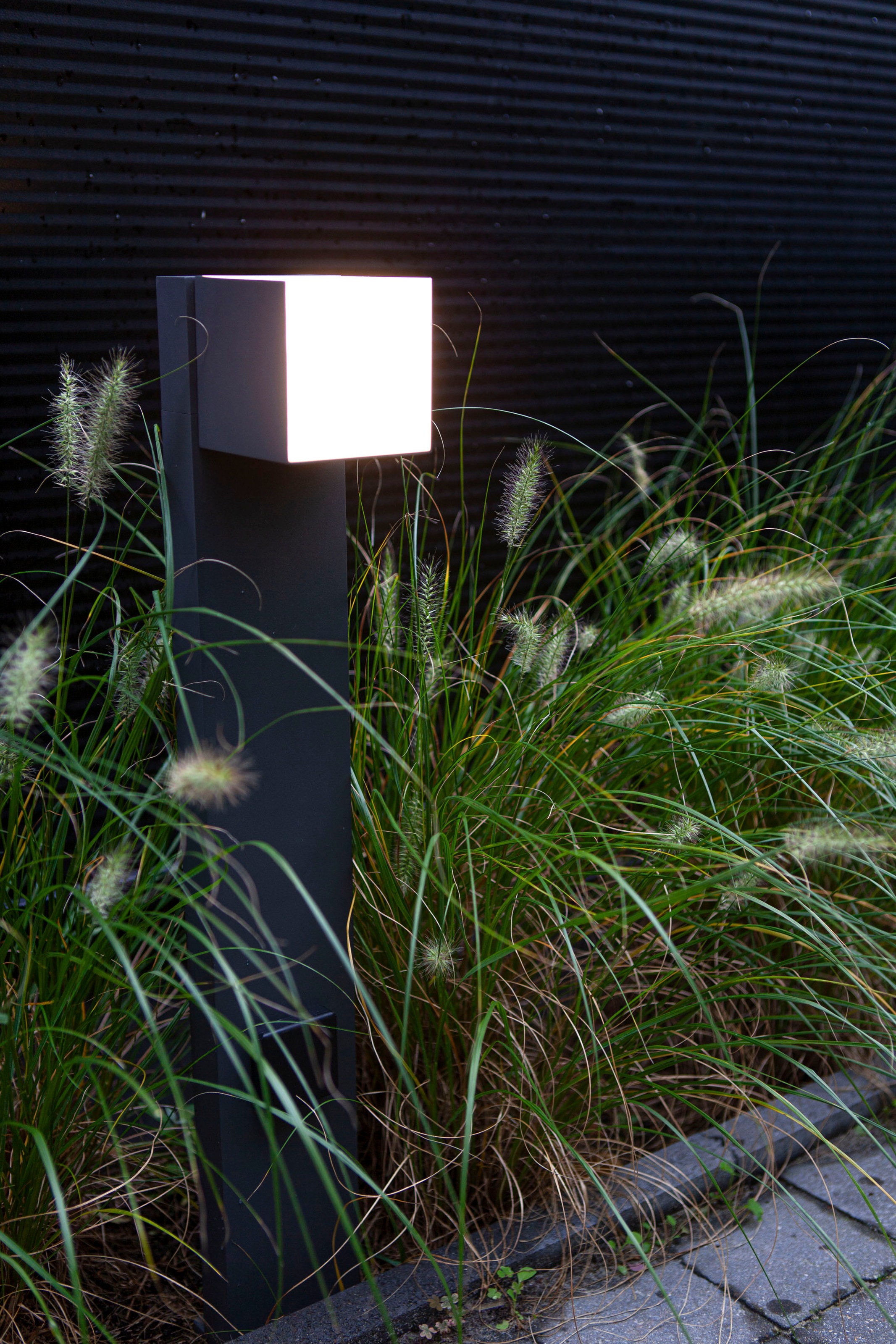 LUTEC LED Außen-Wandleuchte »CUBA«, Leuchtmittel LED-Modul | LED fest integriert, drehbar
