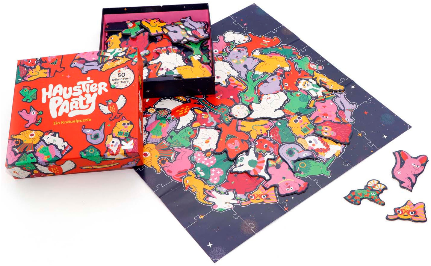 Laurence King Puzzle »Haustier-Party«