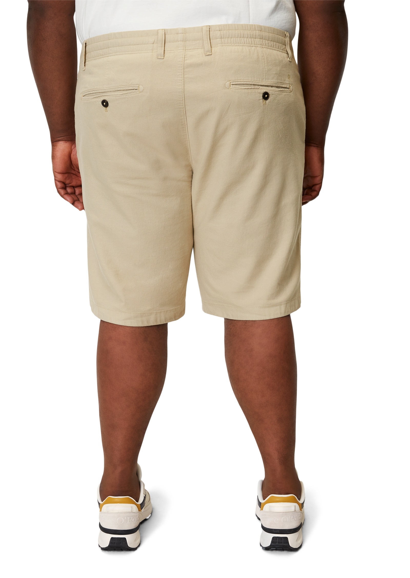 2. Bild von Marc O'Polo Shorts »aus Bio-Baumwolle und Leinen«