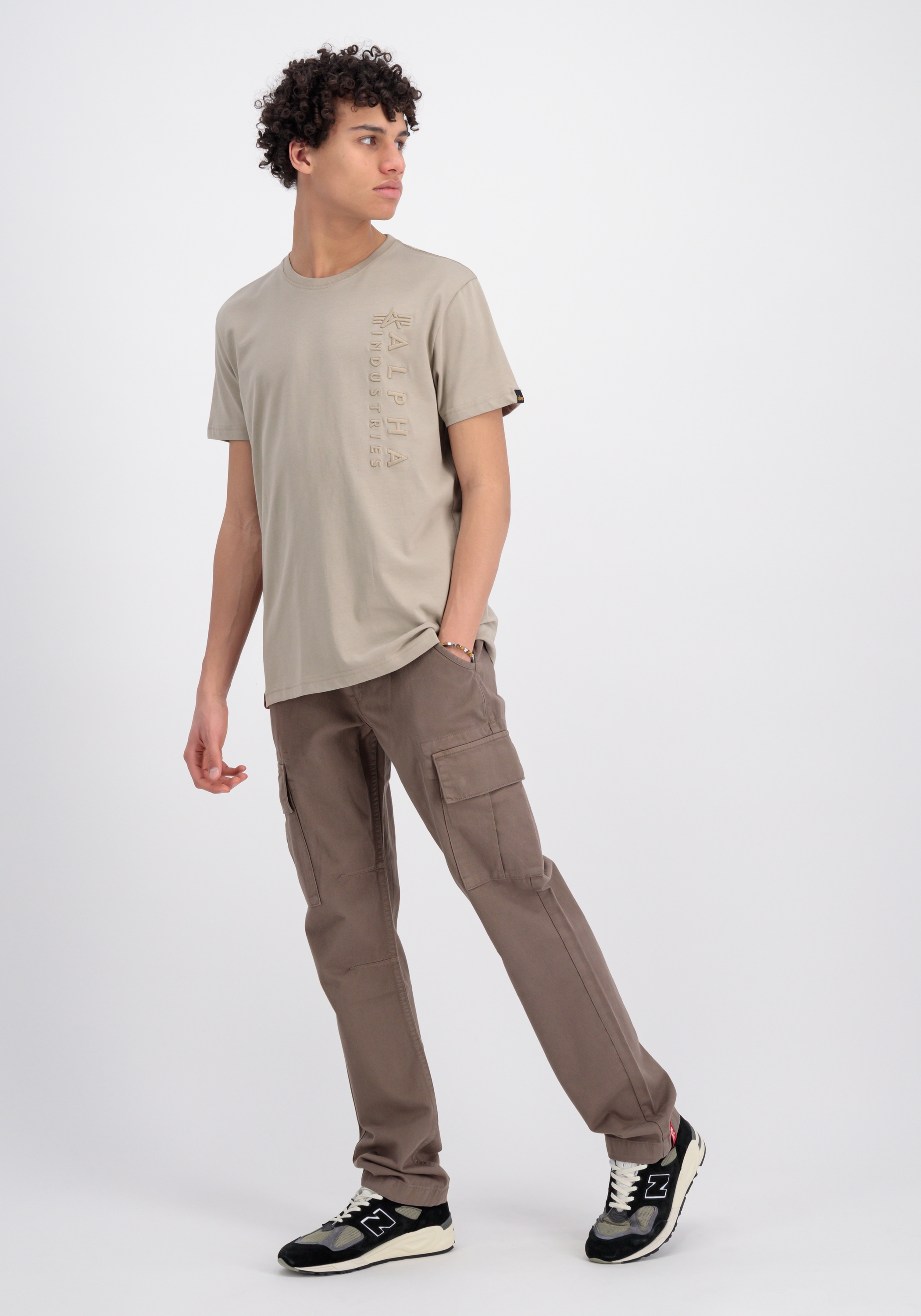 Alpha Industries T-Shirt »Alpha Industries Men - T-Shirts Embroidery T«