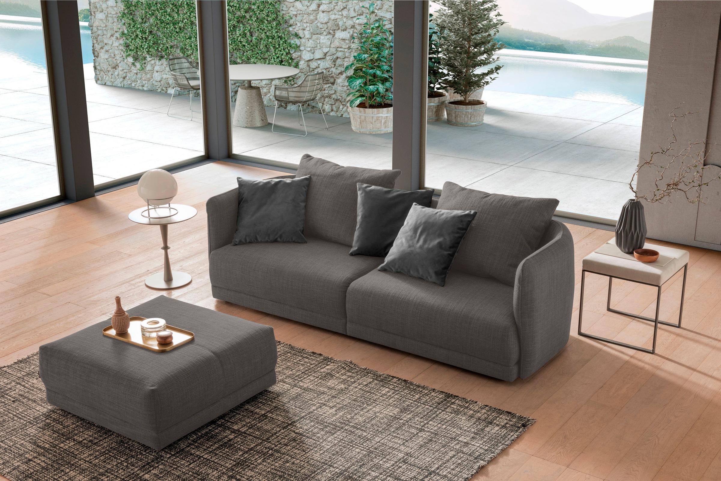 designwerk Hocker »New York«, in hochwertiger Verarbeitung