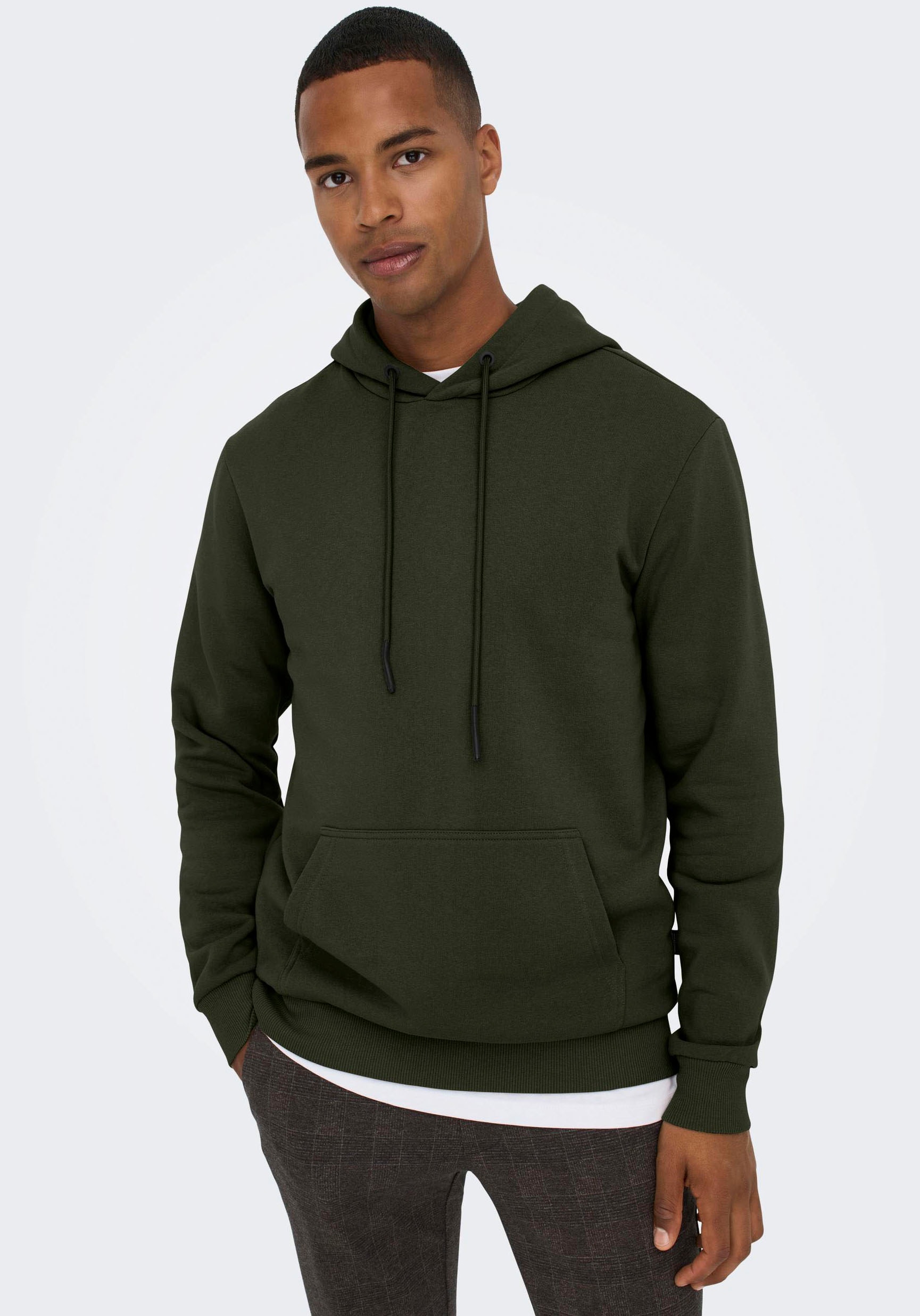 ONLY & SONS Kapuzensweatshirt »ONSCERES HOODIE SWEAT NOOS«