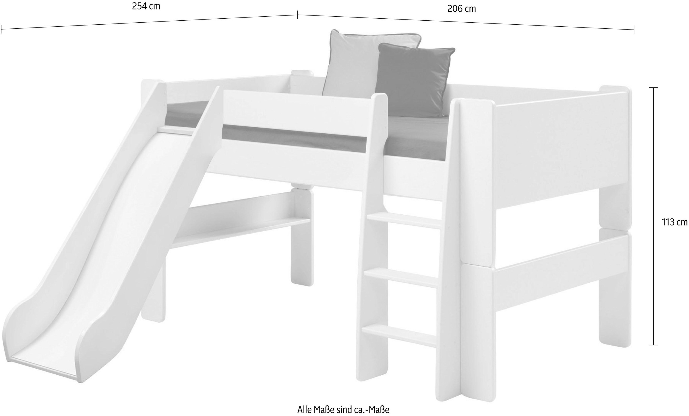 2. Bild von STEENS Spielbett »FOR KIDS«, mit Leiter und Rutsche, in verschiedenen Farben